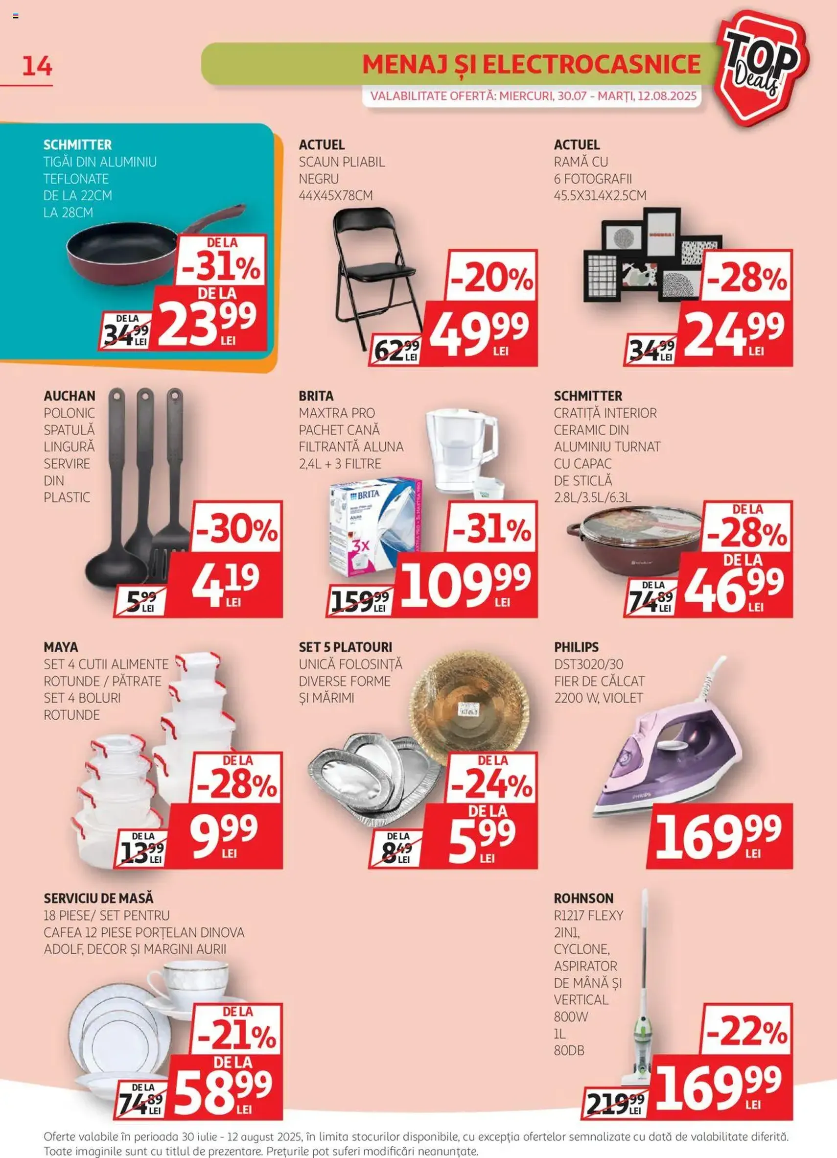 Catalog Auchan - cataloage valabile începând cu 30.07.2025 pagina 14 din 26 Catalog Auchan - cataloage valabile începând cu 30.07.2025 pagina 14 din 26