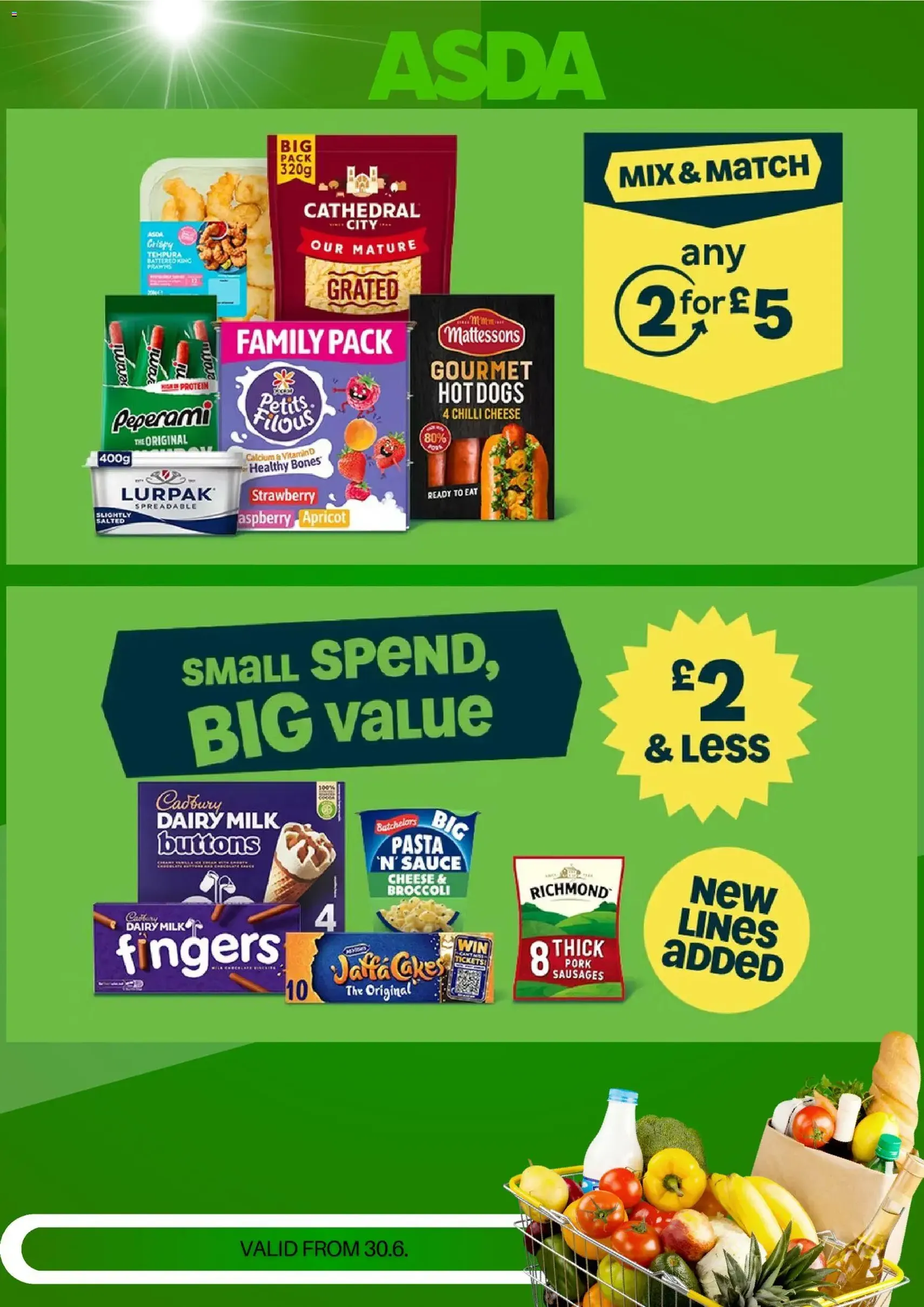 Weekly offers Asda - valid flyer from 30/06/2026, page 2 of 5