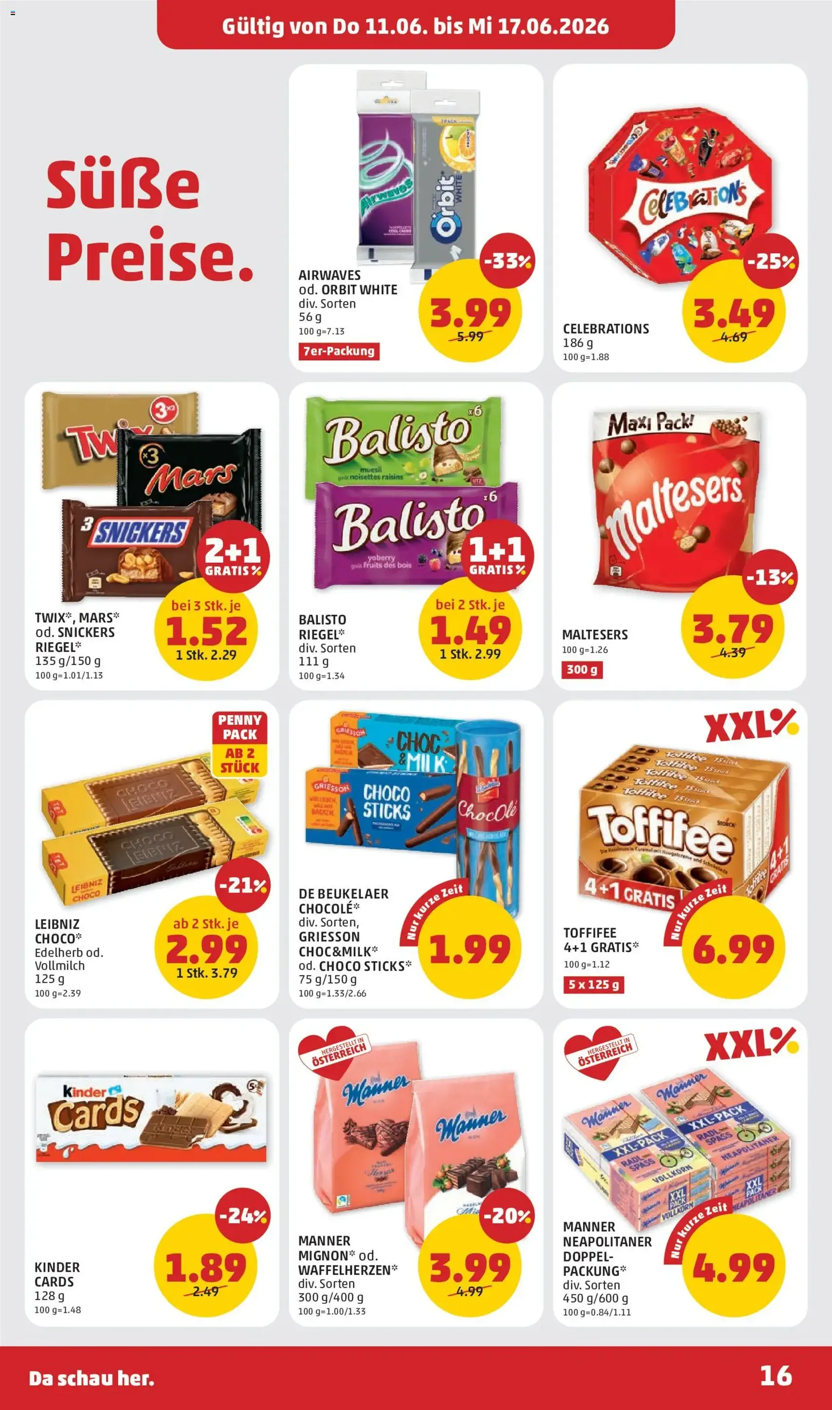 Penny Markt - Flugblatt - Gültiger Prospekt ab 11.06.2026, Seite 16 von insgesamt 32
