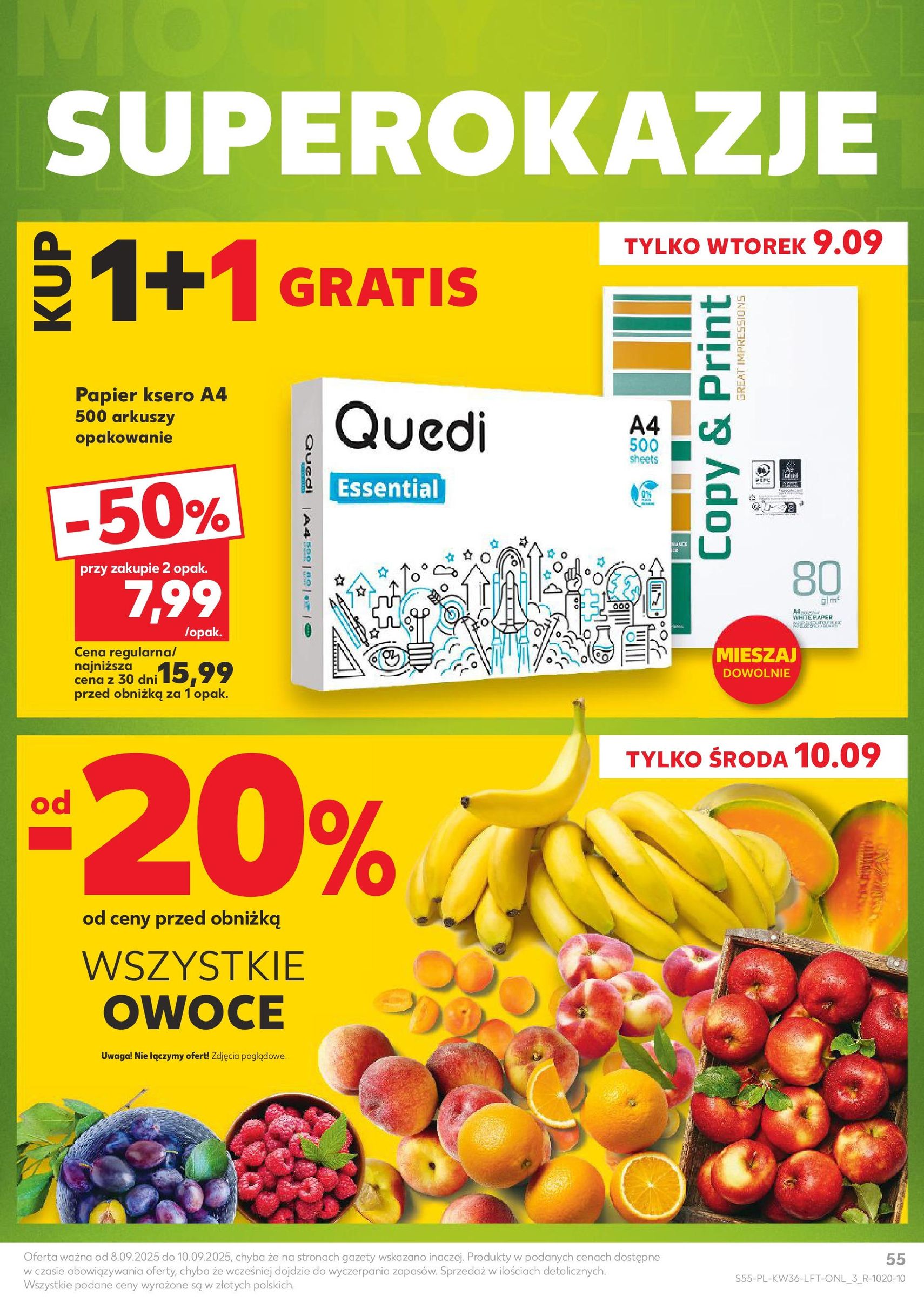 Kaufland gazetka - ważny gazetka od 04.09.2025 strona 55 z 57 Kaufland gazetka - ważny gazetka od 04.09.2025 strona 55 z 57