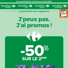 Carrefour contact catalogue - Prévisualisation du catalogue valable à partir du 28/07/2026