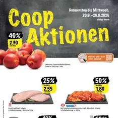 Coop aktionen - Prospekt Vorschau gültig ab 20.08.2026