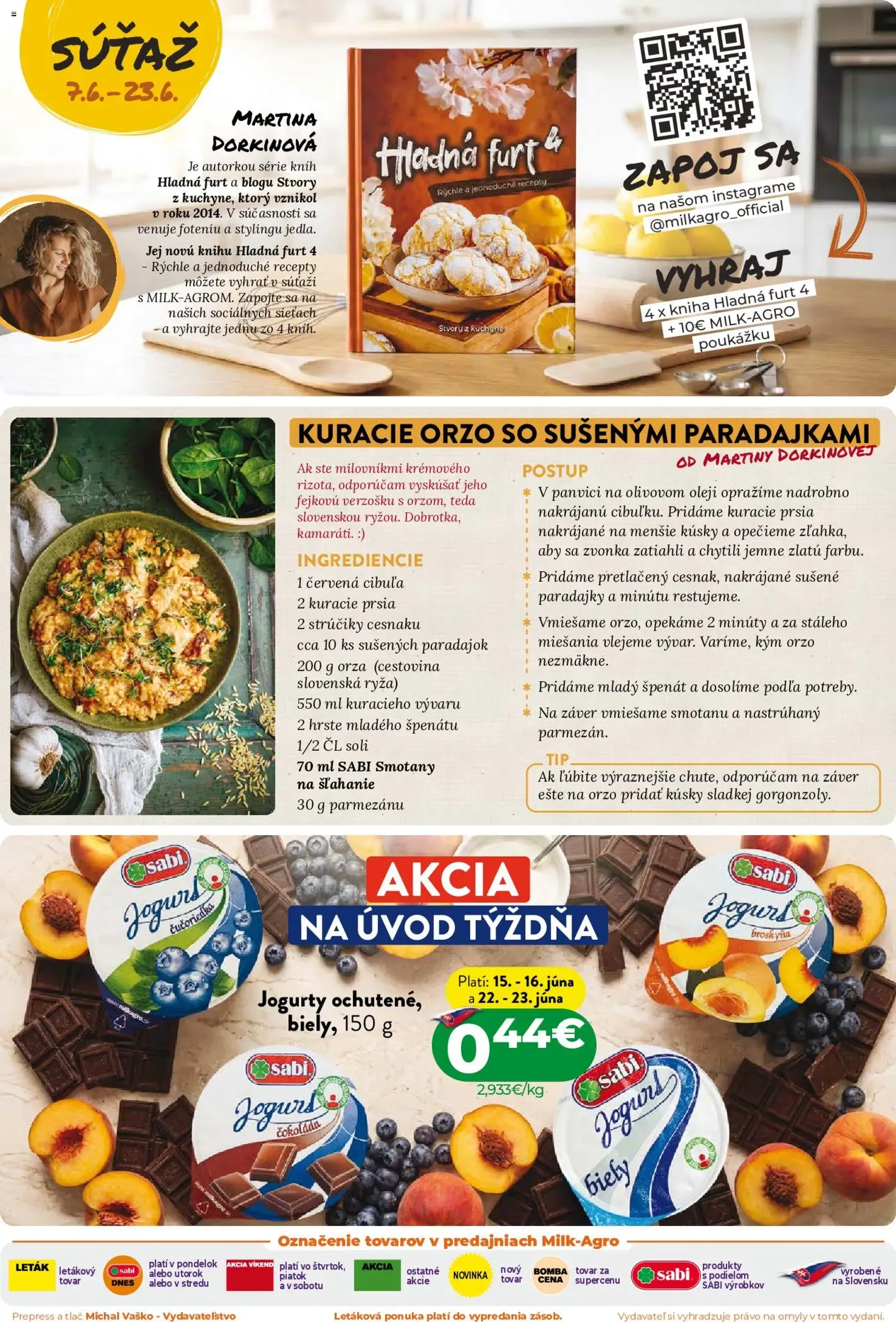 Milk Agro leták - platný leták od 10.06.2026 strana 2 z 16