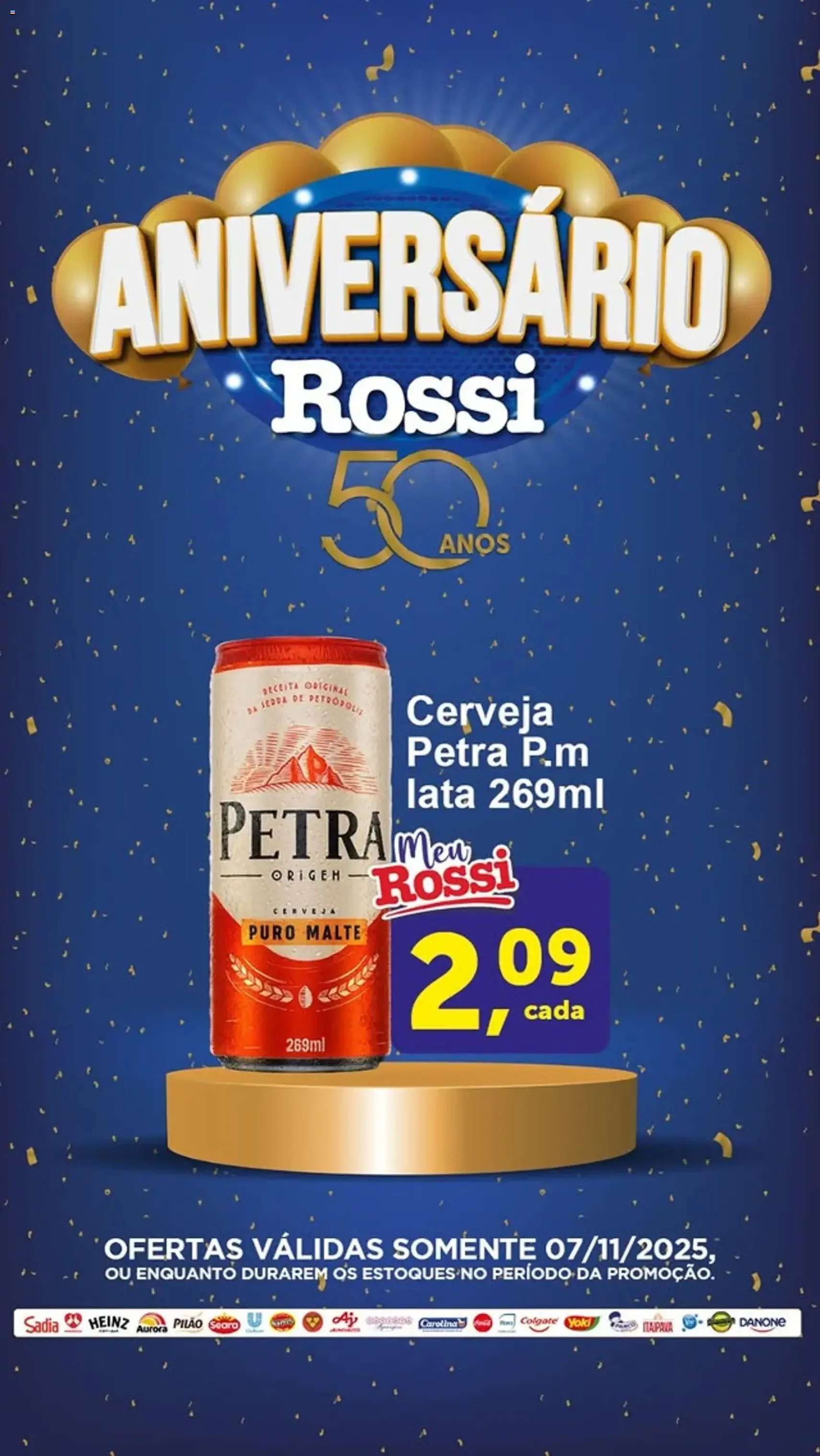 Rossi Supermercados - Ofertas do Dia - folheto válido a partir de 07/11/2025 página 1 de 3