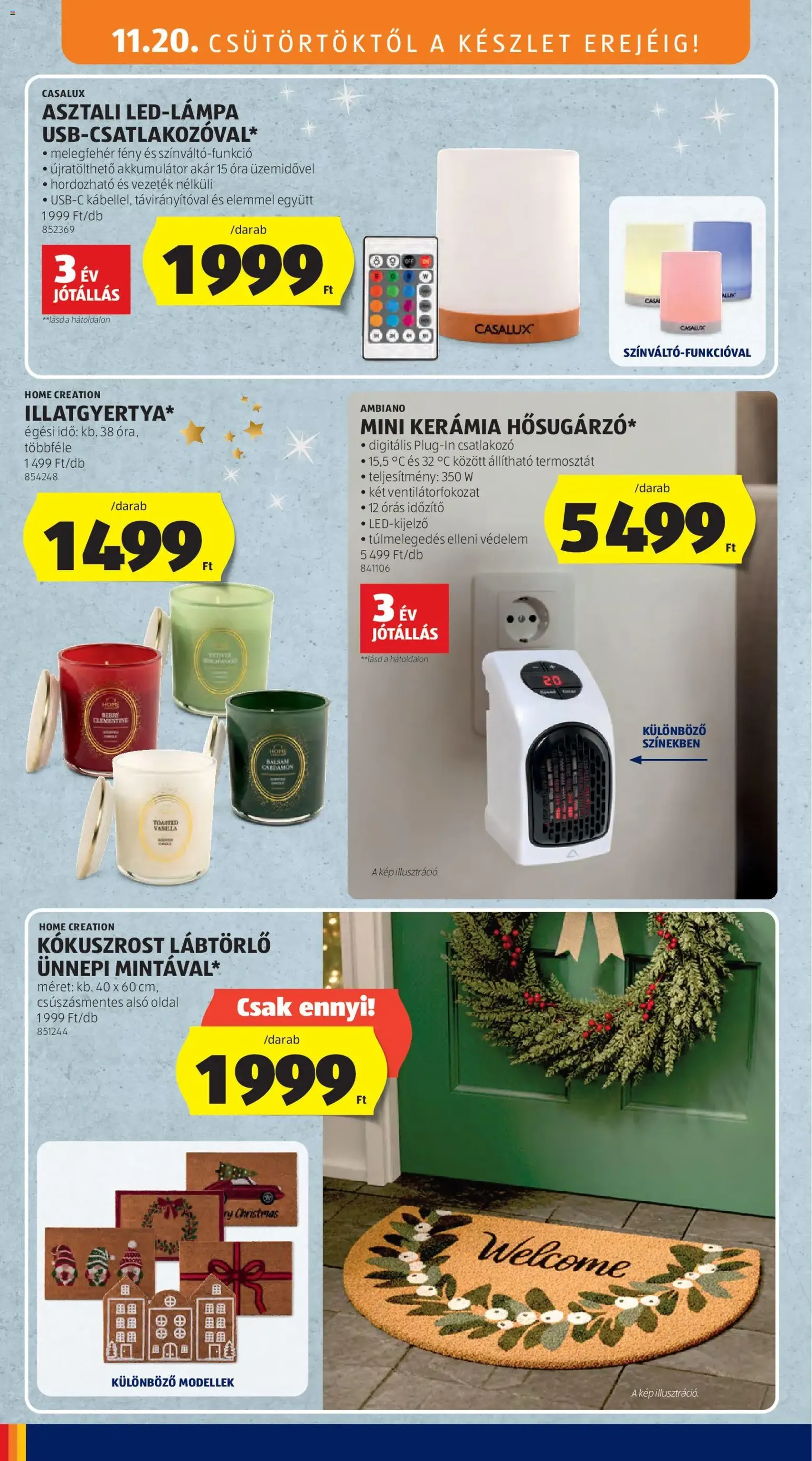 Aldi Akciós újság - 2025.11.20. érvényes szórólap 26 oldal 61 oldalból