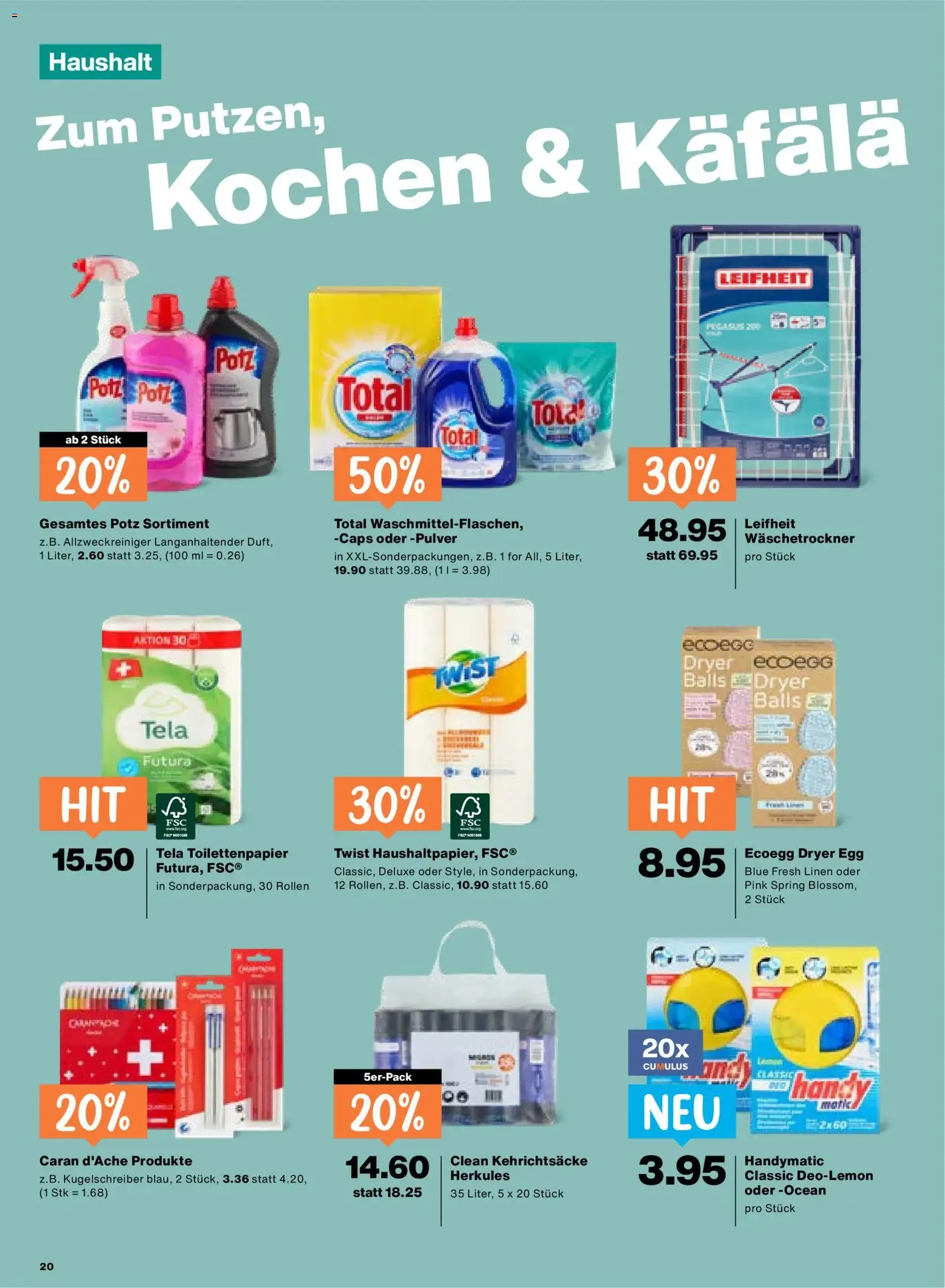 Migros aktionen - Gültiger Prospekt ab 11.06.2026, Seite 20 von insgesamt 24