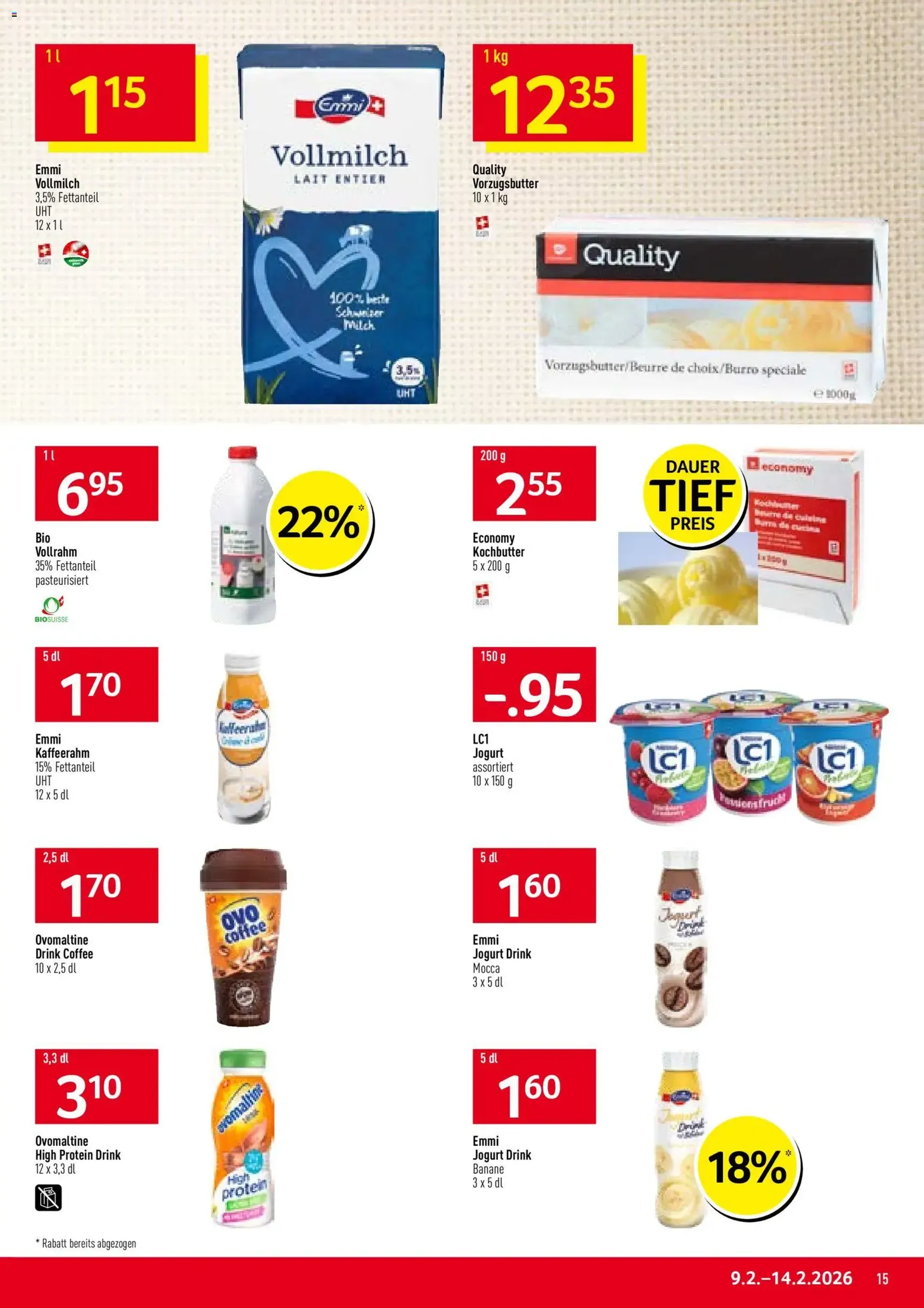 Prodega Aktionen - Gültiger Prospekt ab 09.02.2026, Seite 15 von insgesamt 36