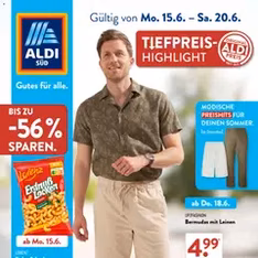 Aldi Süd Prospekt - Prospekt Vorschau gültig ab 15.06.2026