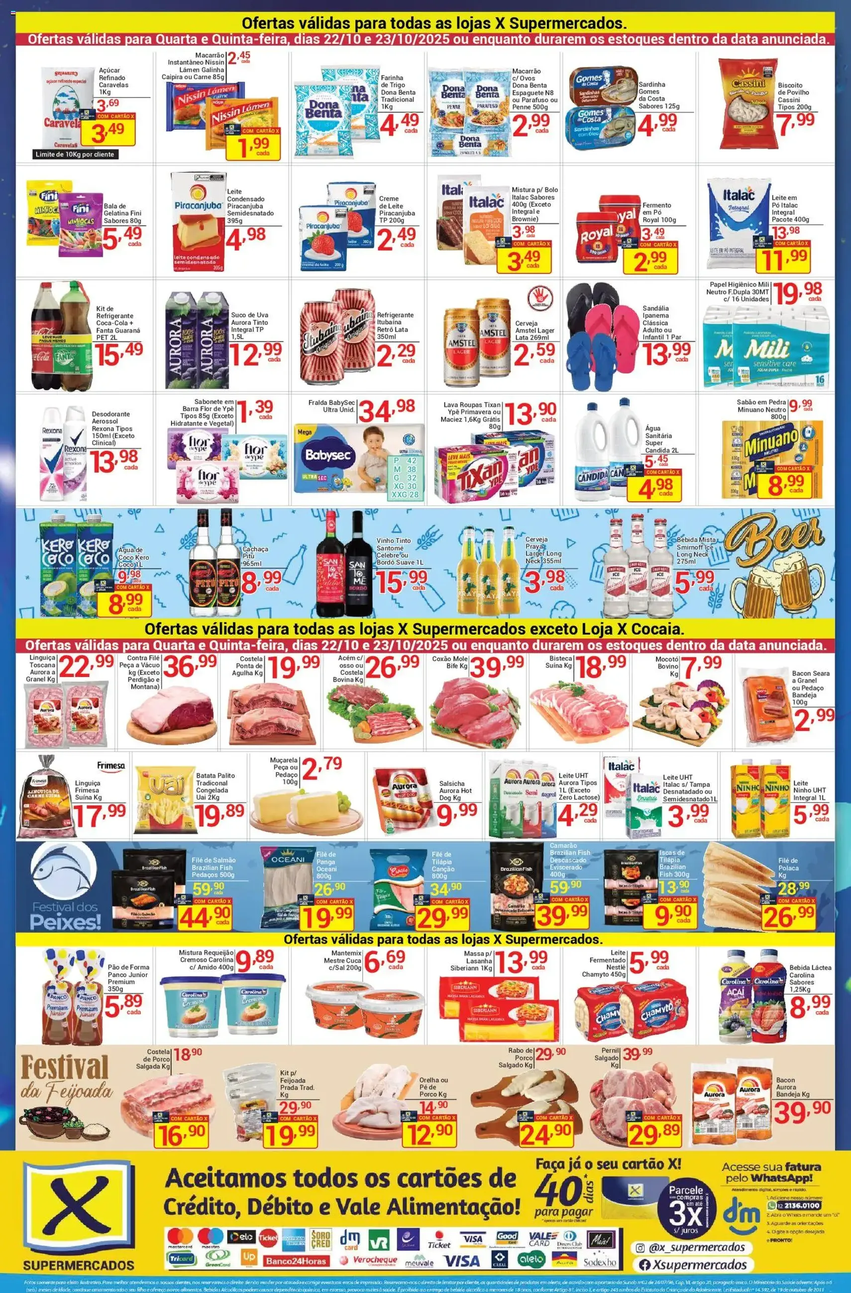 X Supermercados - Ofertas da semana - folheto válido a partir de 22/10/2025 página 2 de 2