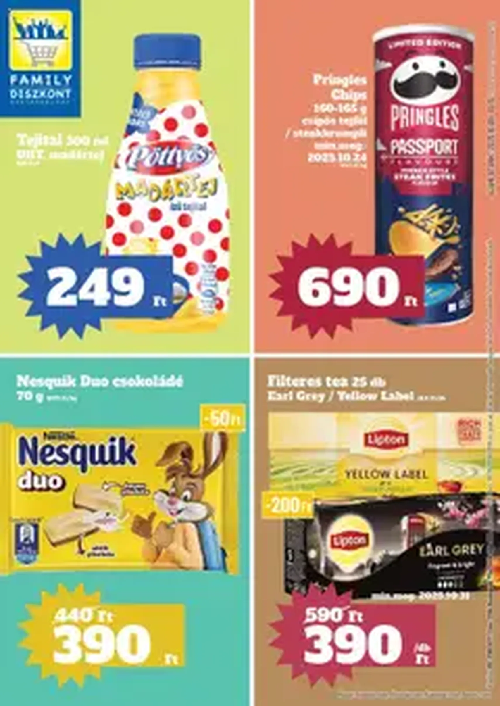 Family Diszkont Akciós újság - 2025.10.09. érvényes szórólap 1 oldal 1 oldalból