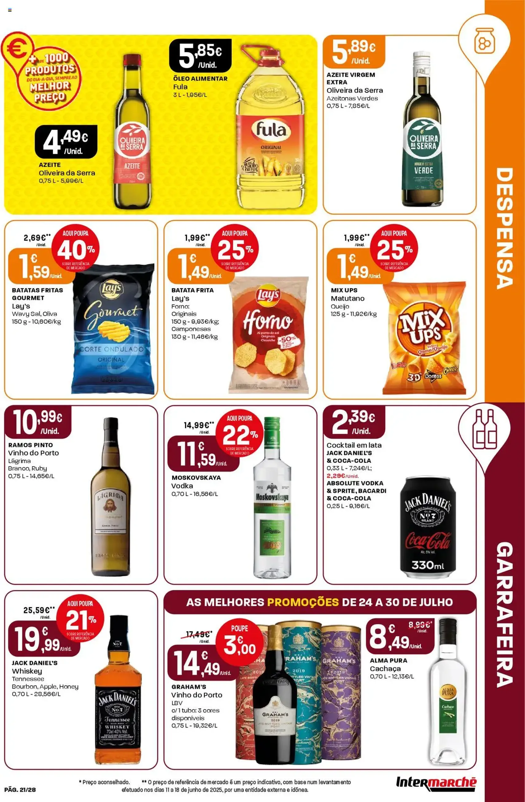 Intermarché folheto - folheto válido a partir de 24/07/2025 página 21 de 28 Intermarché folheto - folheto válido a partir de 24/07/2025 página 21 de 28
