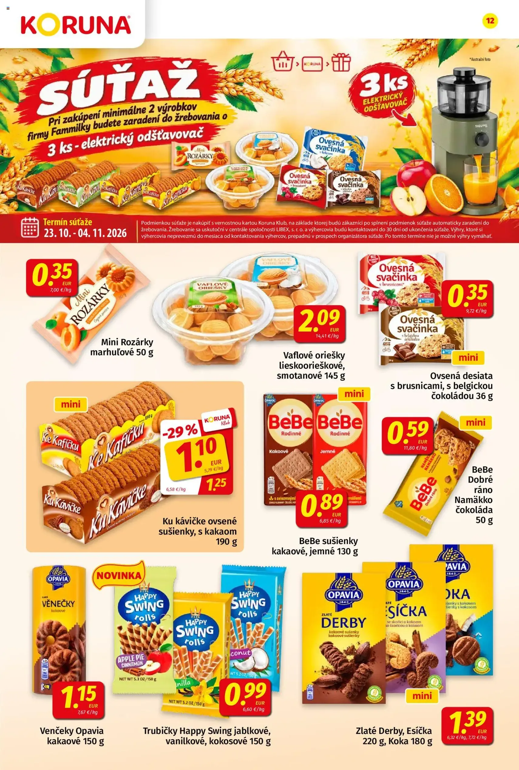 Koruna leták - platný leták od 23.10.2026 strana 12 z 24