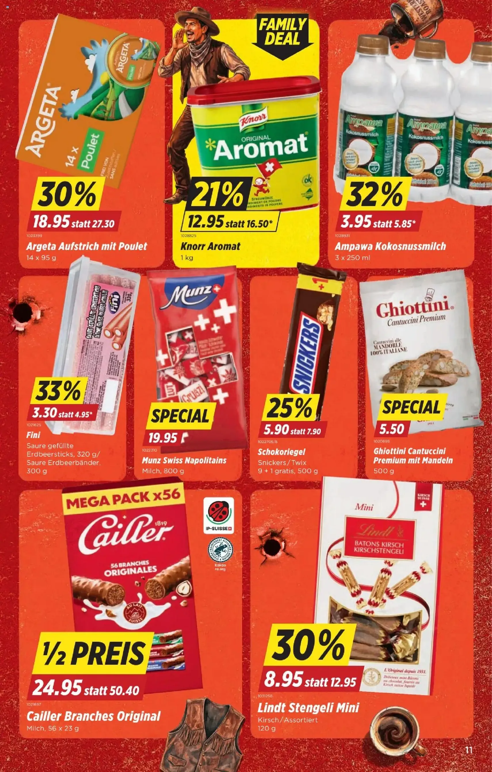 Denner aktionen - Gültiger Prospekt ab 11.06.2026, Seite 11 von insgesamt 22