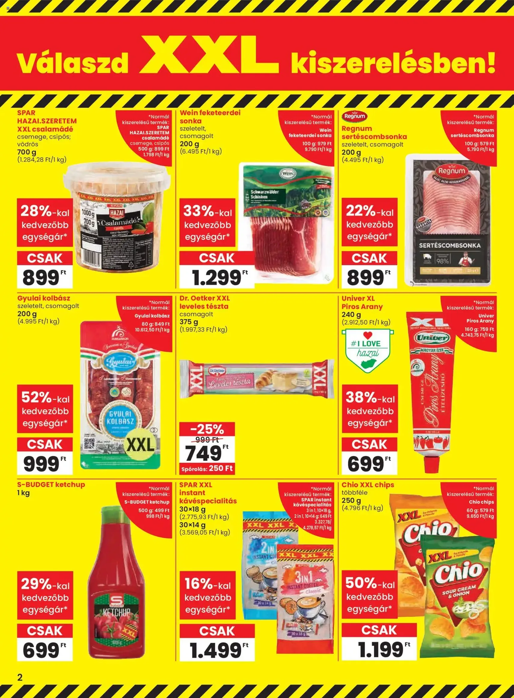 Spar akciós újság - 2026.03.05. érvényes szórólap 2 oldal 20 oldalból