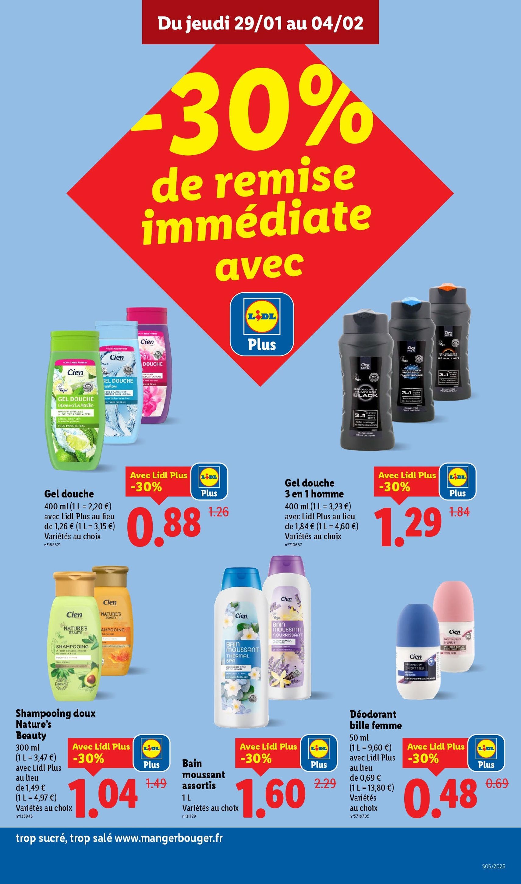 LIDL catalogue semaine 5 - brochure valable à partir du 29/01/2026, page 15 sur 75