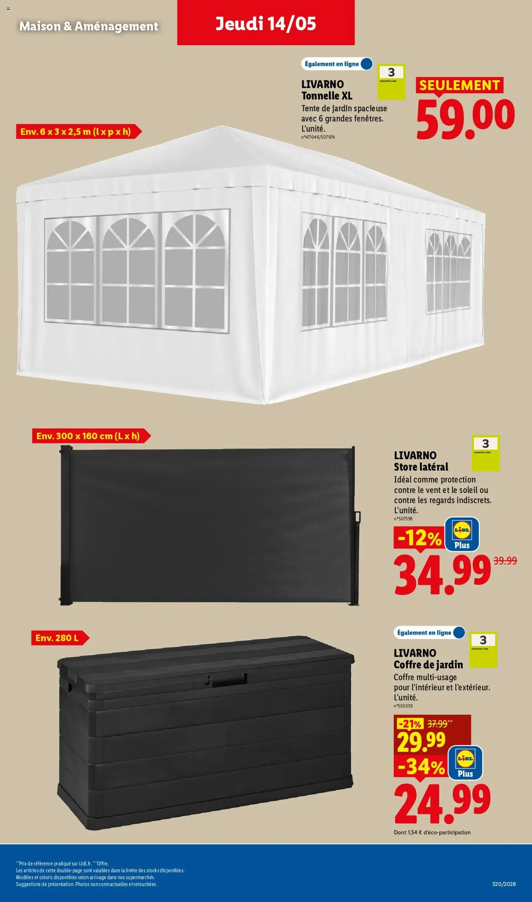 LIDL catalogue - brochure valable à partir du 14/05/2026, page 29 sur 59