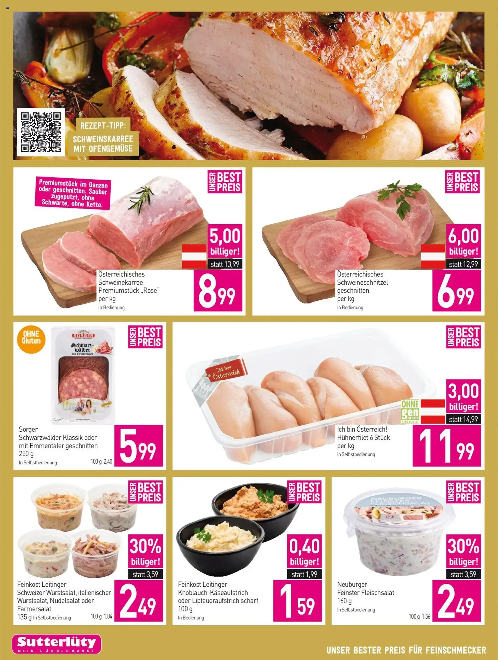 Sutterlüty Flugblatt - Gültiger Prospekt ab 27.12.2025, Seite 8 von insgesamt 28