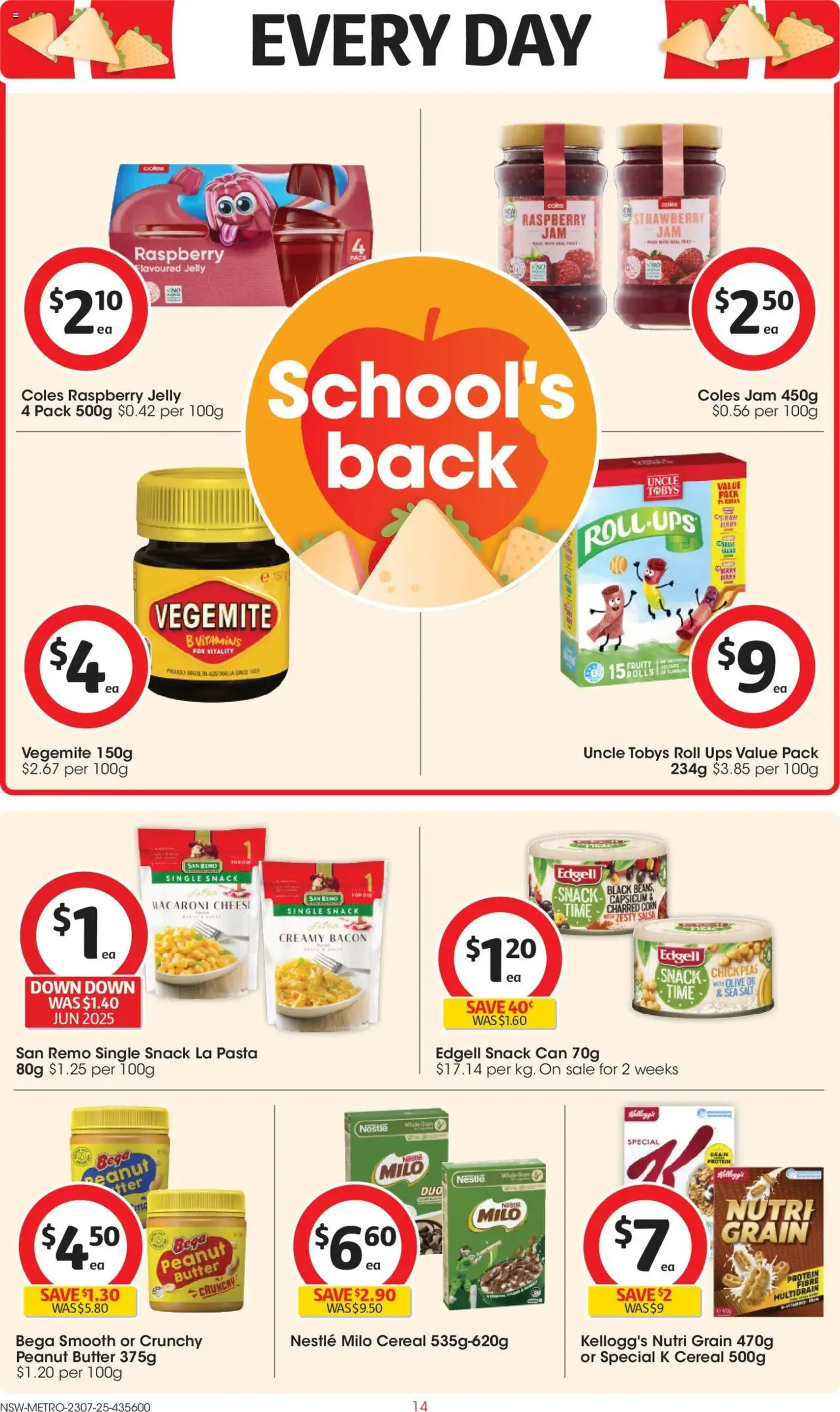 Coles Catalogue NSW - valid flyer from 23/07/2025, page 14 of 47 Coles Catalogue NSW - valid flyer from 23/07/2025, page 14 of 47
