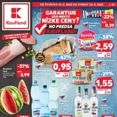 Kaufland SK Bratislava-Devínska Nová Ves - szórólap előnézete érvényes 2025.08.14. -tól