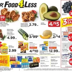 Food 4 Less Weekly Ad - Flyer preview valid from 05/13/2026