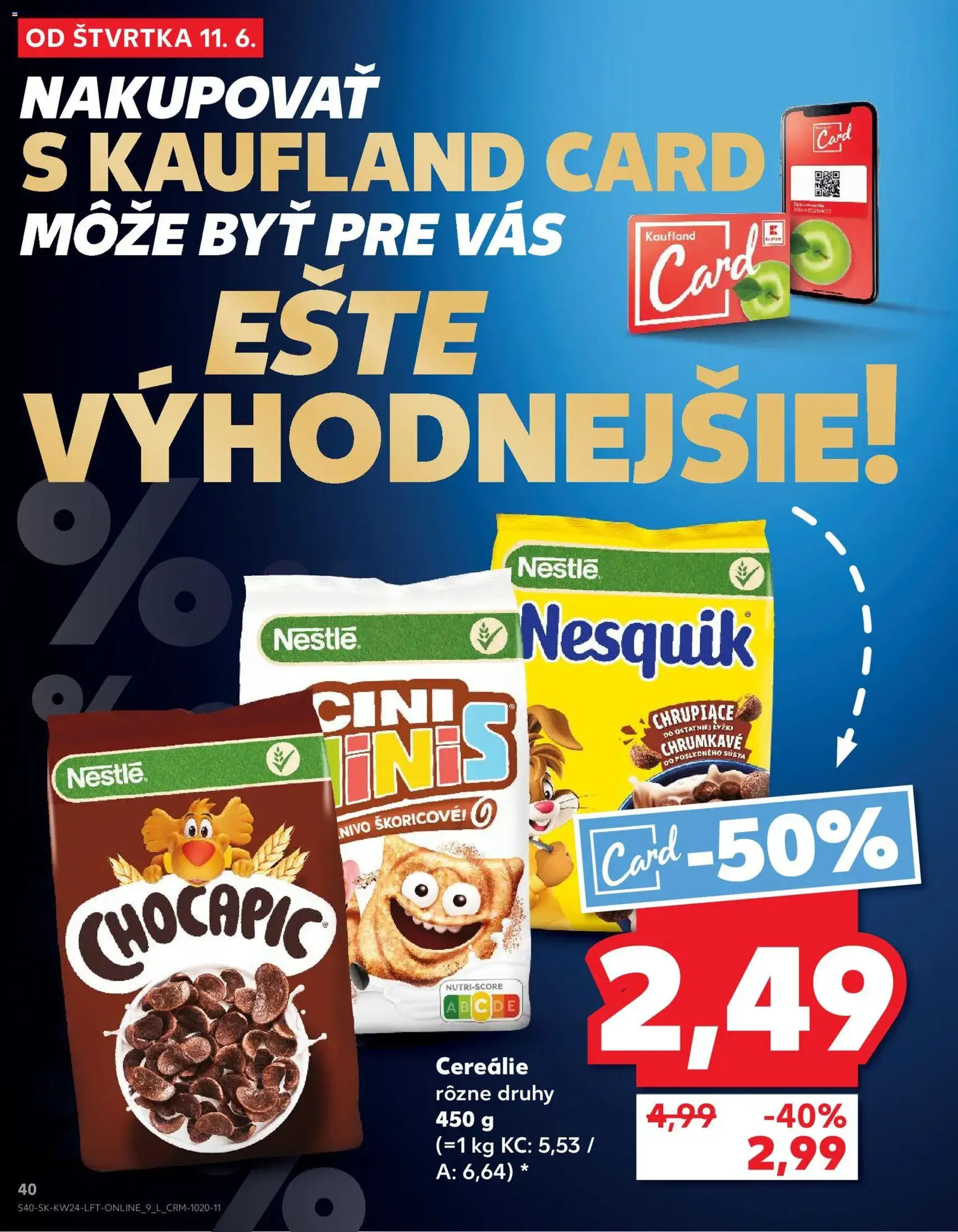 Kaufland SK akciós újság - 2026.06.11. érvényes szórólap 40 oldal 78 oldalból