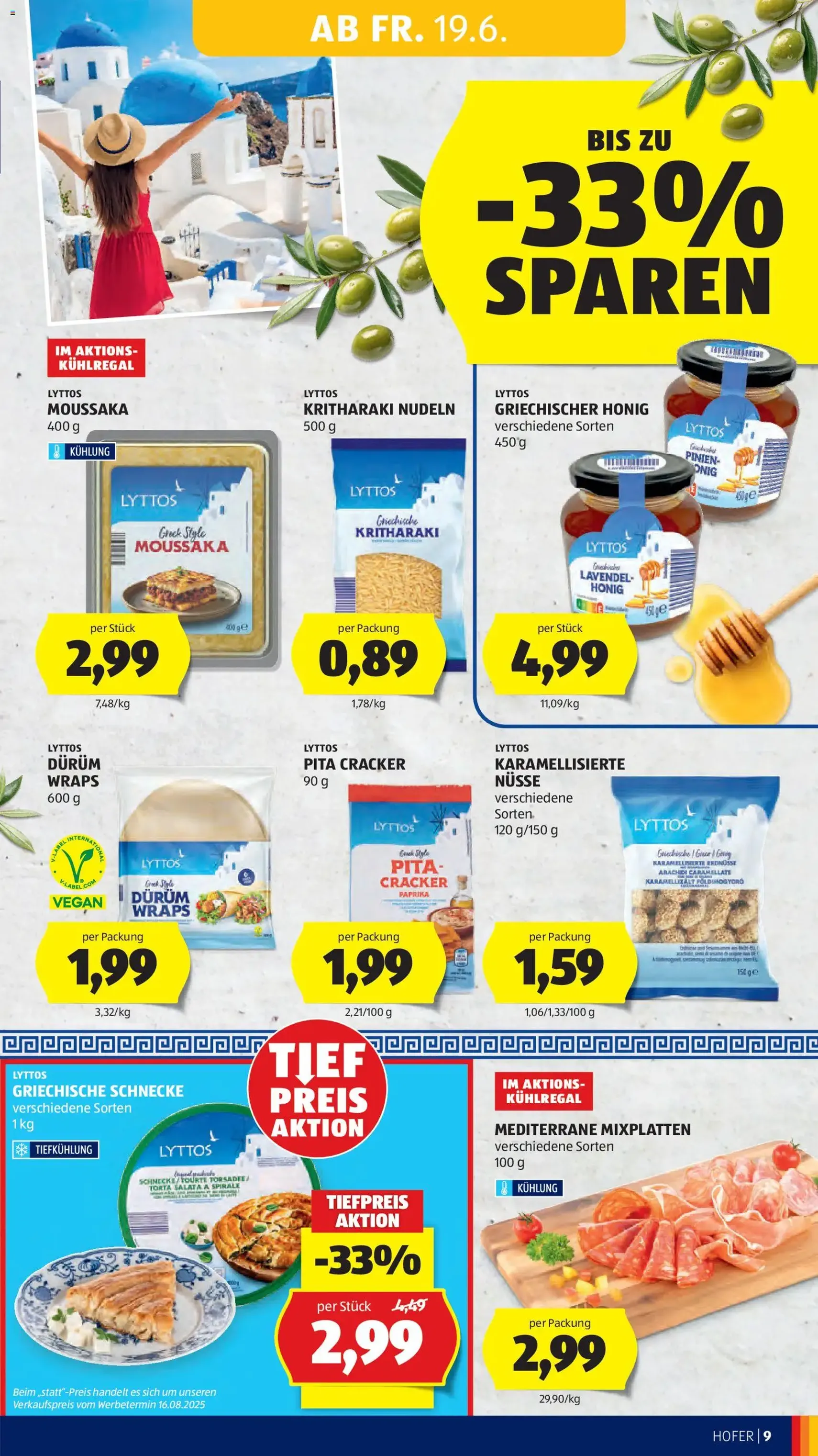 Hofer Flugblatt - Gültiger Prospekt ab 19.06.2026, Seite 13 von insgesamt 46