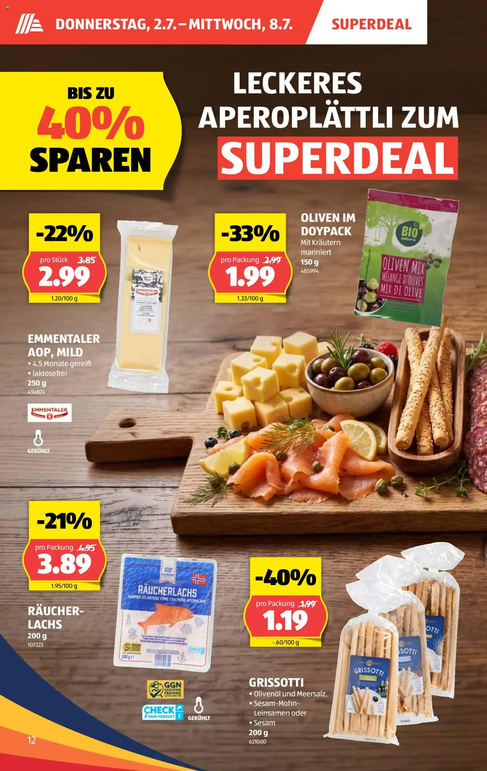 Aldi aktionen - Gültiger Prospekt ab 02.07.2026, Seite 12 von insgesamt 40