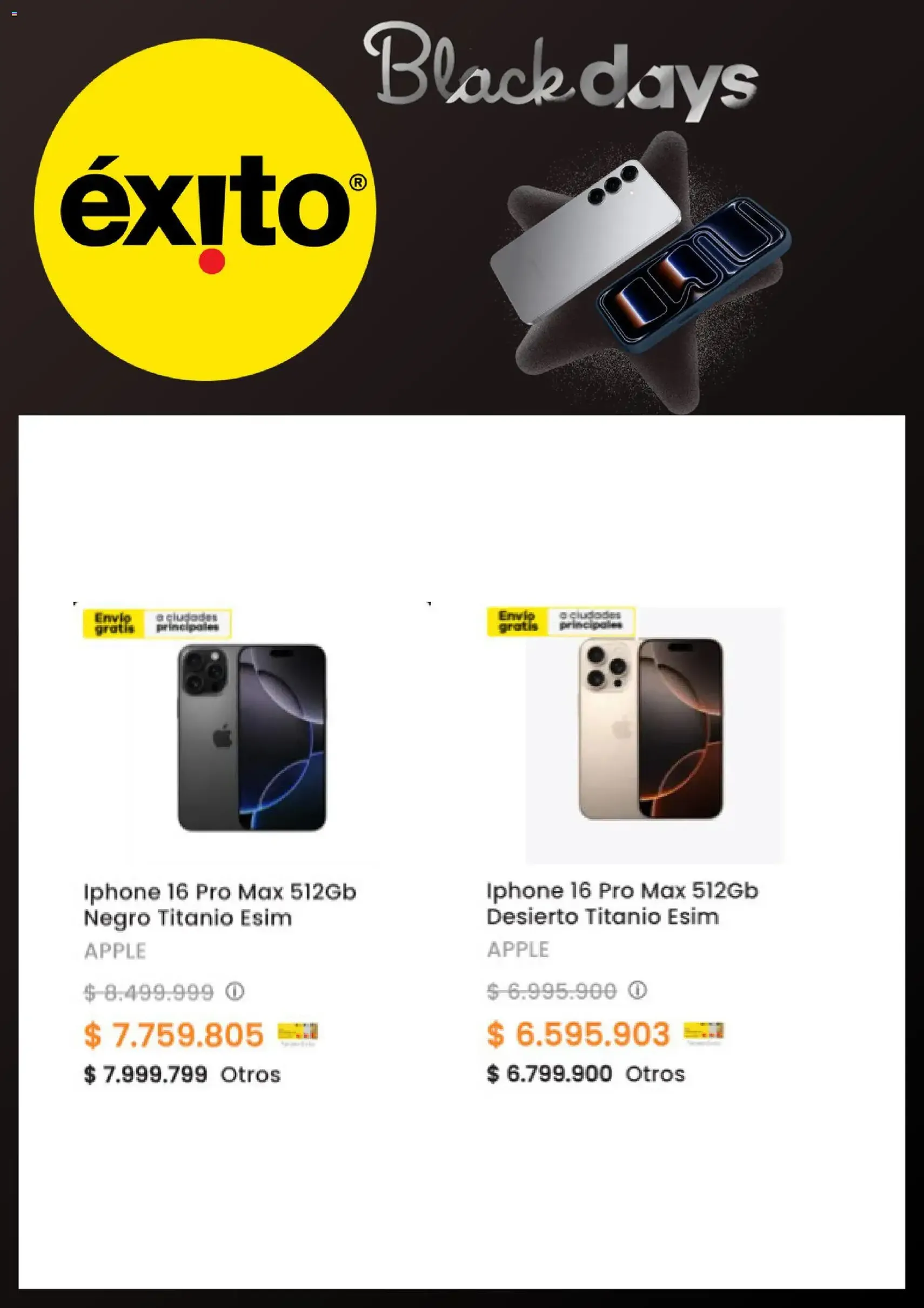 Éxito - Black Friday - folleto válido desde 14/11/2025 página 9 de 13
