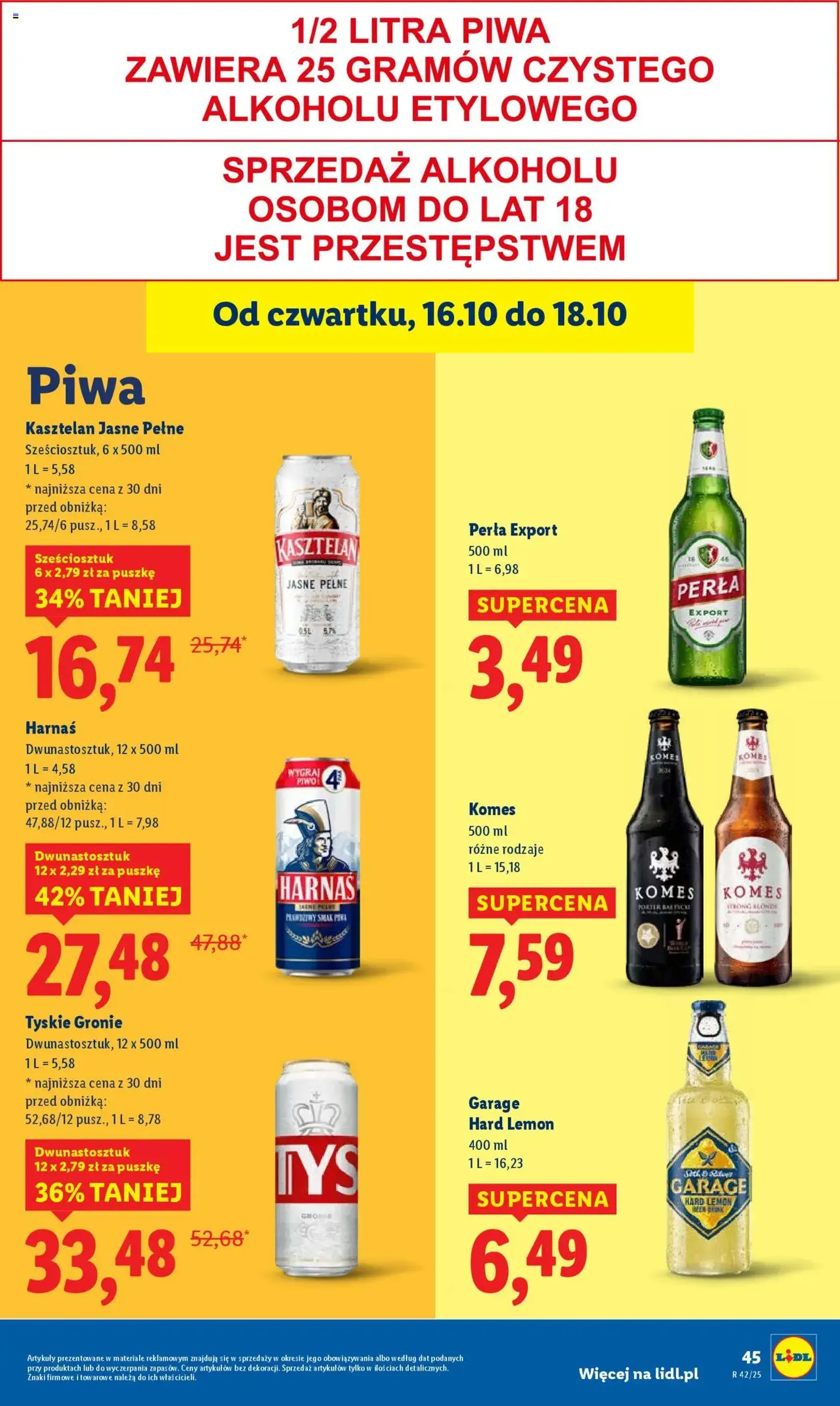 Lidl Gazetka - ważny gazetka od 16.10.2025 strona 49 z 65 Lidl Gazetka - ważny gazetka od 16.10.2025 strona 49 z 65