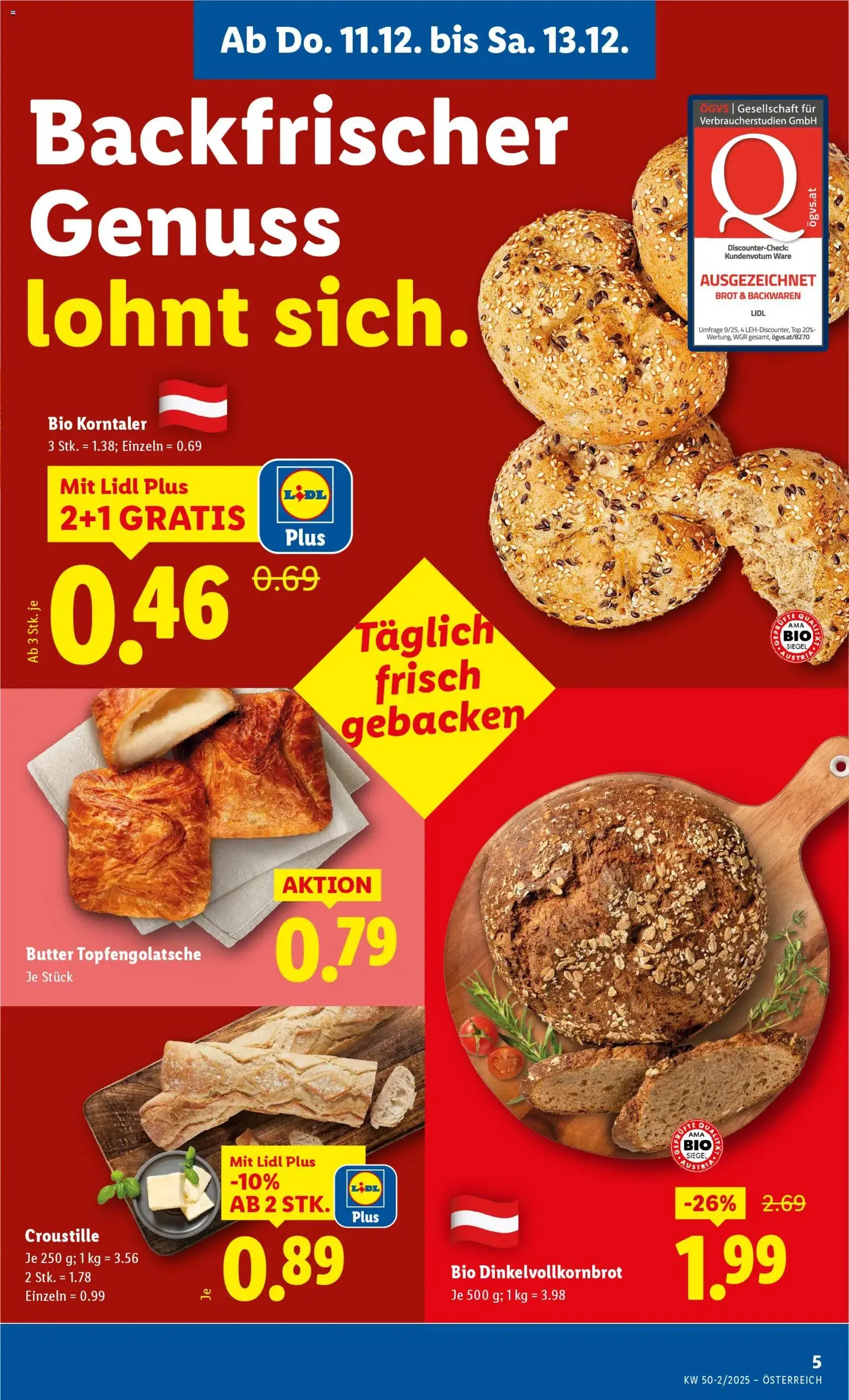 Lidl Flugblatt - Gültiger Prospekt ab 11.12.2025, Seite 7 von insgesamt 50