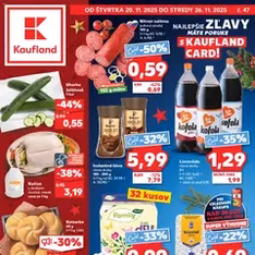Kaufland leták - náhľad letáku platný od 20.11.2025