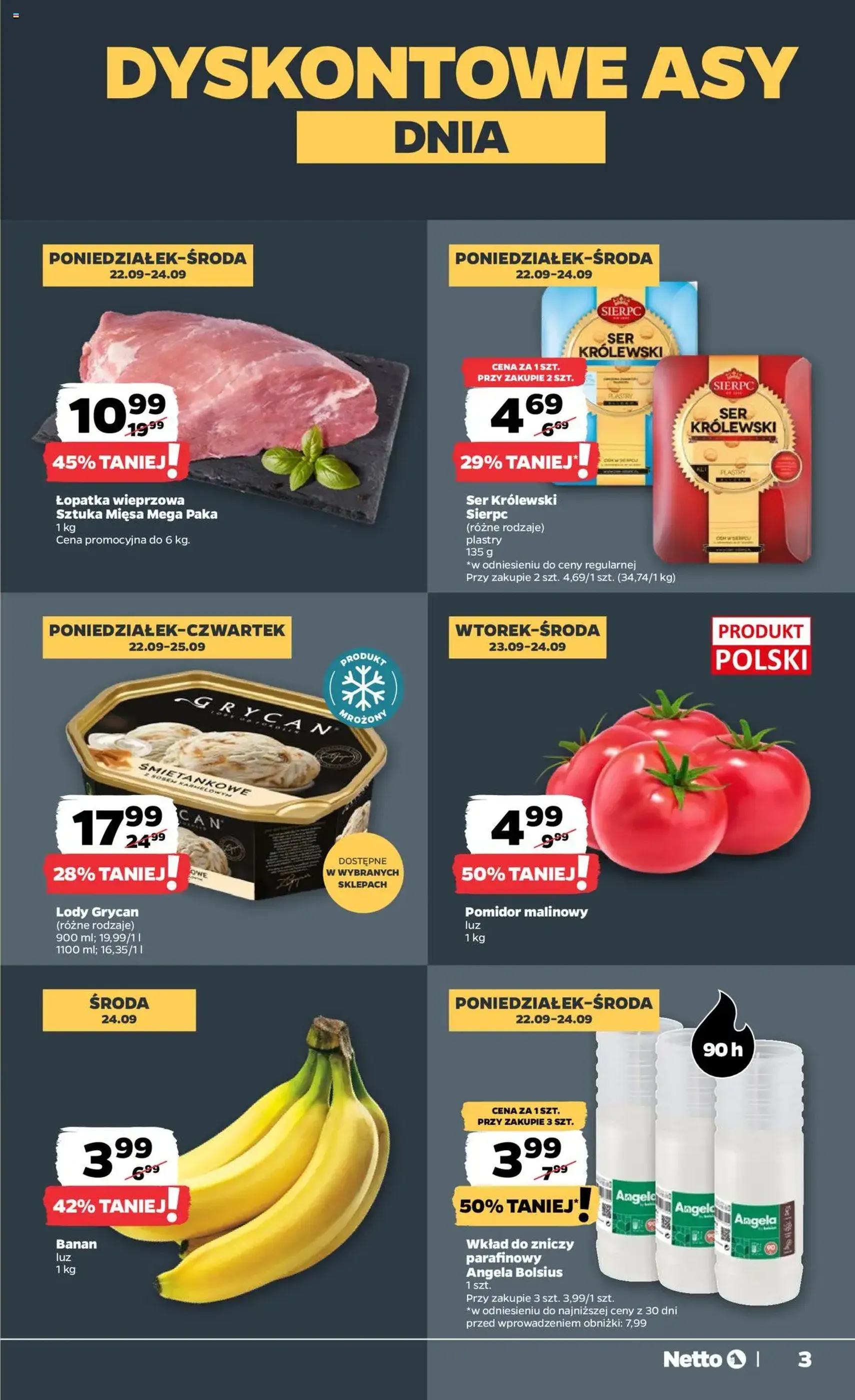 Netto gazetka - Spożywcza - ważny gazetka od 22.09.2025 strona 3 z 33 Netto gazetka - Spożywcza - ważny gazetka od 22.09.2025 strona 3 z 33
