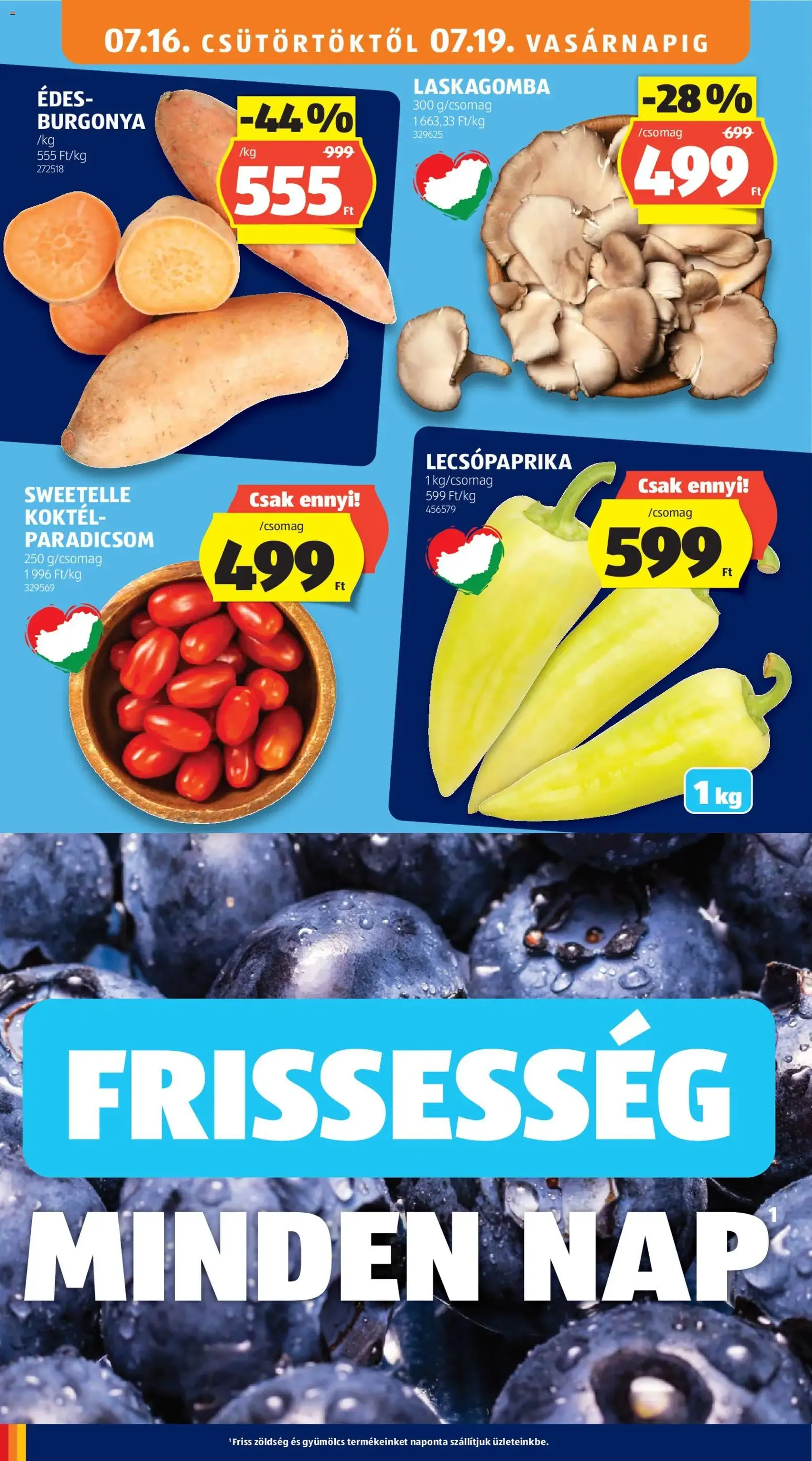 Aldi akciós újság - 2026.07.16. érvényes szórólap 10 oldal 38 oldalból