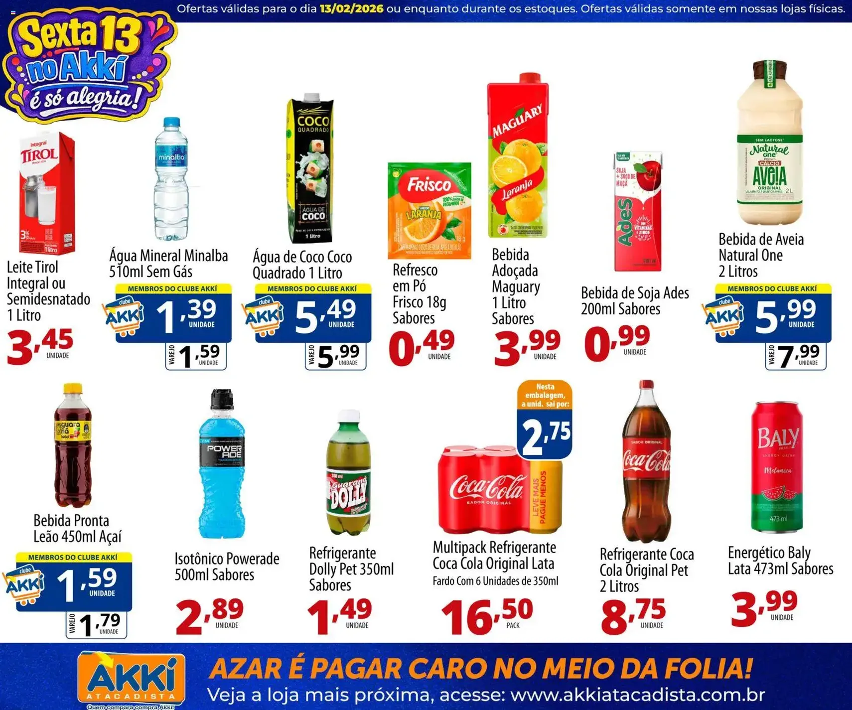 Akki Atacadista - Ofertas da semana - folheto válido a partir de 13/02/2026 página 7 de 14