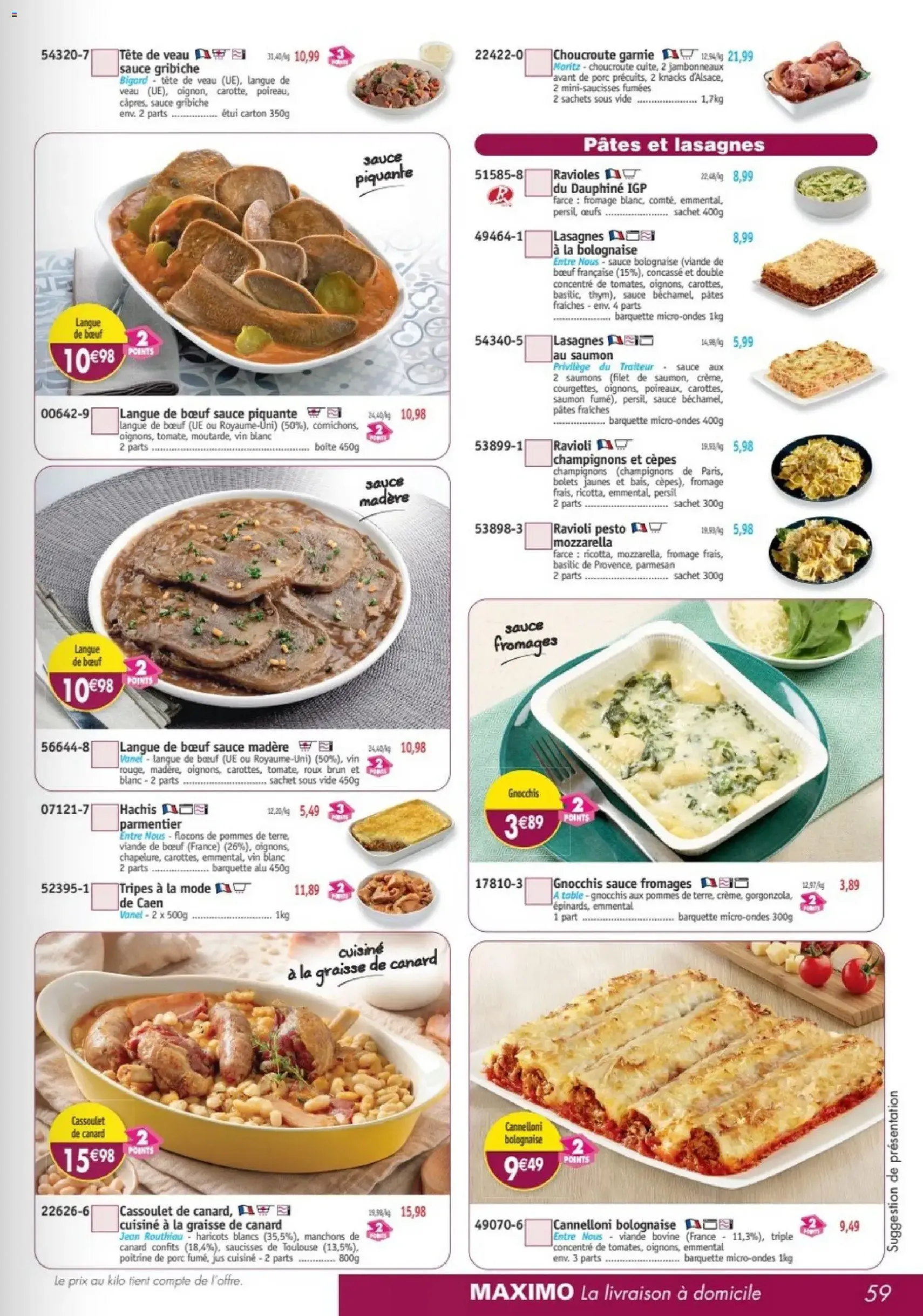 Maximo catalogue - brochure valable à partir du 26/10/2026, page 59 sur 72