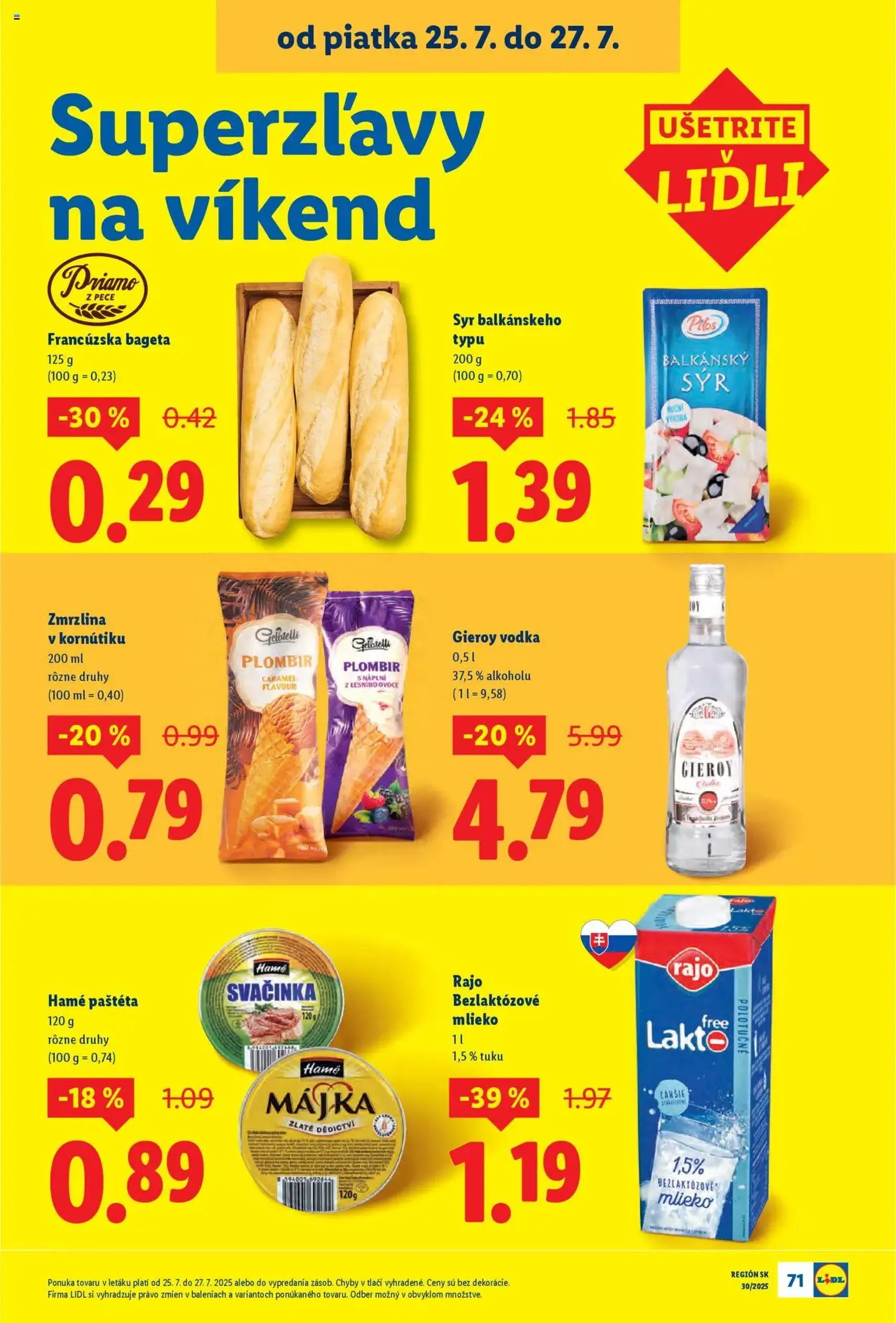 Lidl leták - platný leták od 21.07.2025 strana 95 z 99 Lidl leták - platný leták od 21.07.2025 strana 95 z 99