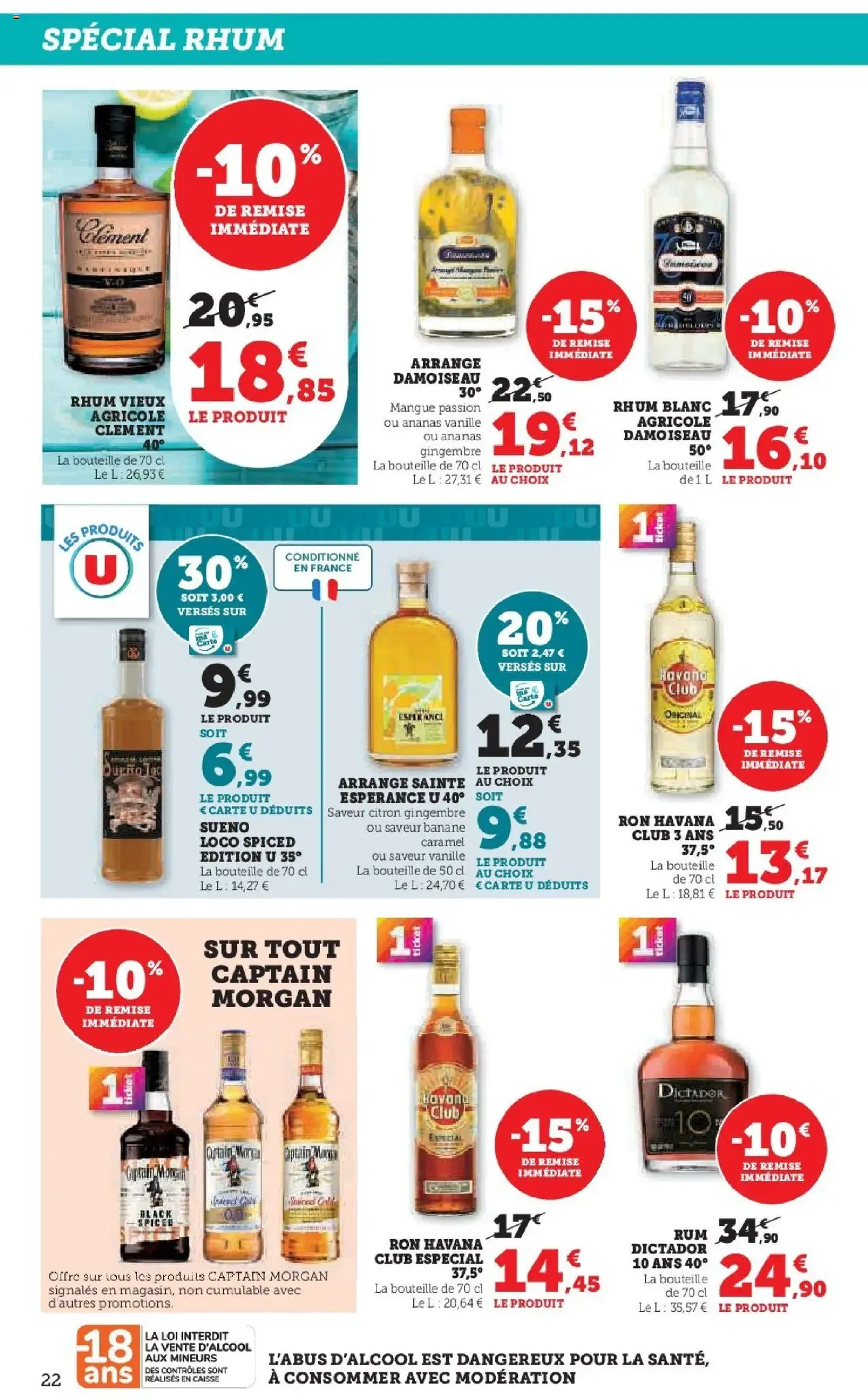 U Express catalogue 50 ans Magasins U - brochure valable à partir du 16/09/2025, page 22 sur 32