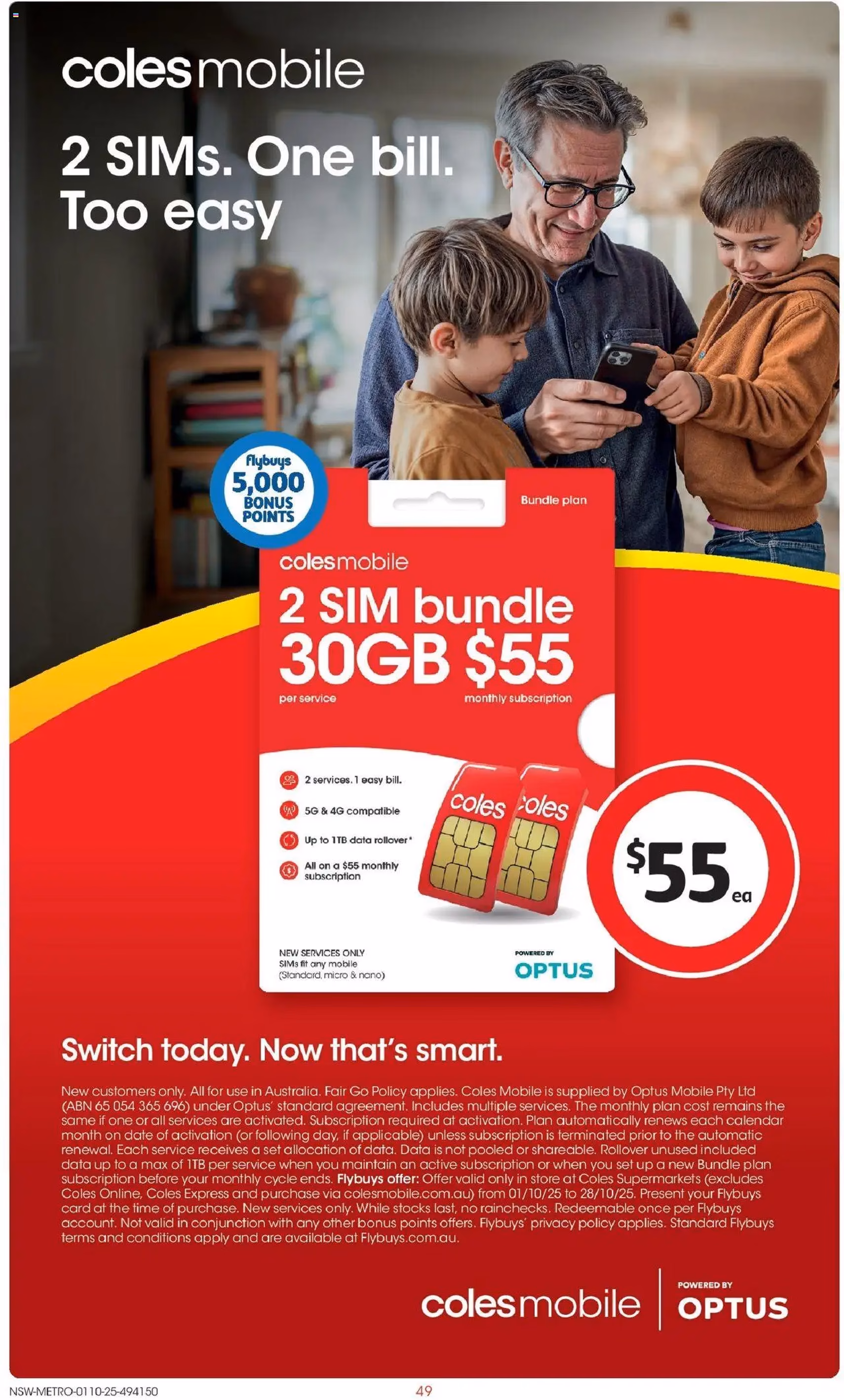 Coles Catalogue NSW - valid flyer from 01/10/2025, page 49 of 51 Coles Catalogue NSW - valid flyer from 01/10/2025, page 49 of 51