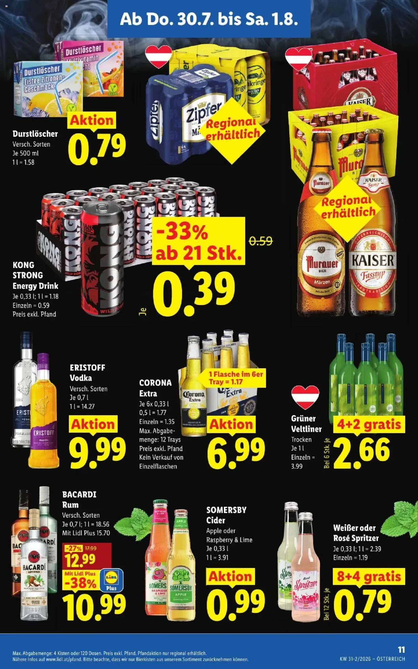 Lidl - Flugblatt - Gültiger Prospekt ab 30.07.2026, Seite 13 von insgesamt 52