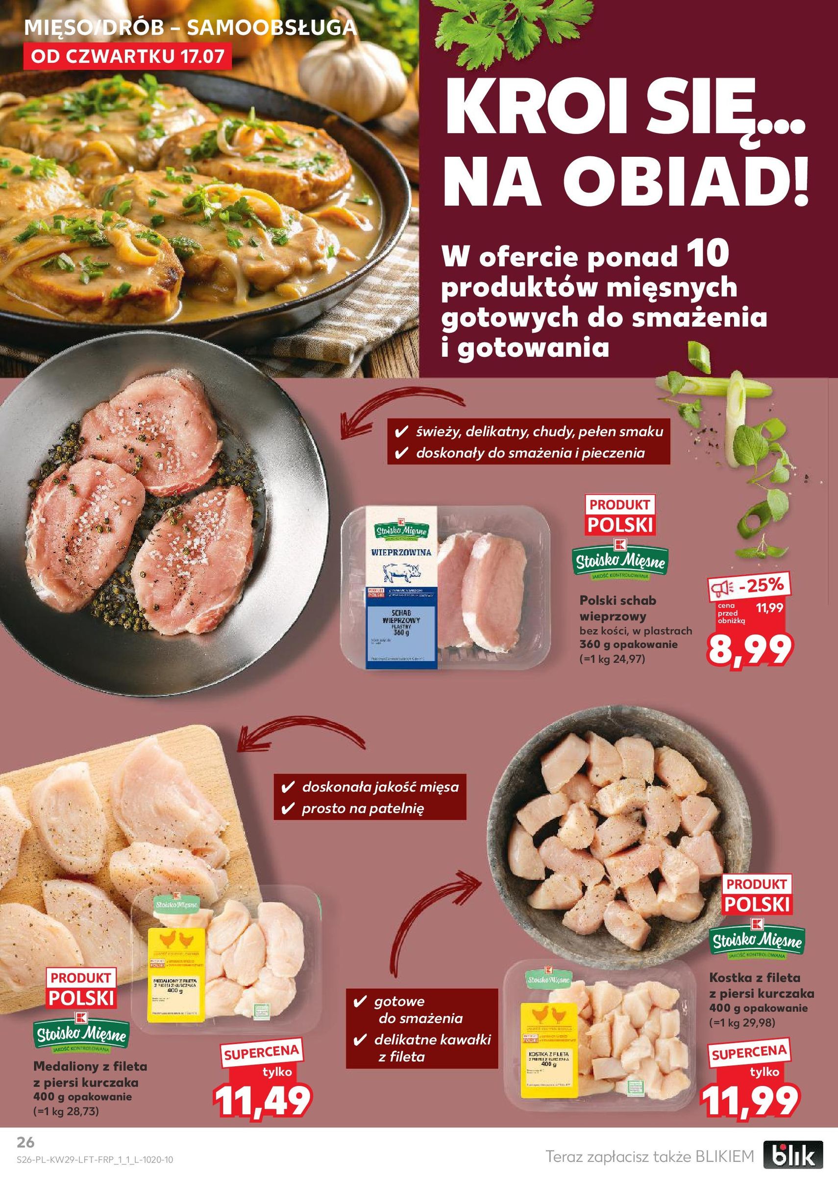Kaufland gazetka - ważny gazetka od 17.07.2025 strona 26 z 53 Kaufland gazetka - ważny gazetka od 17.07.2025 strona 26 z 53