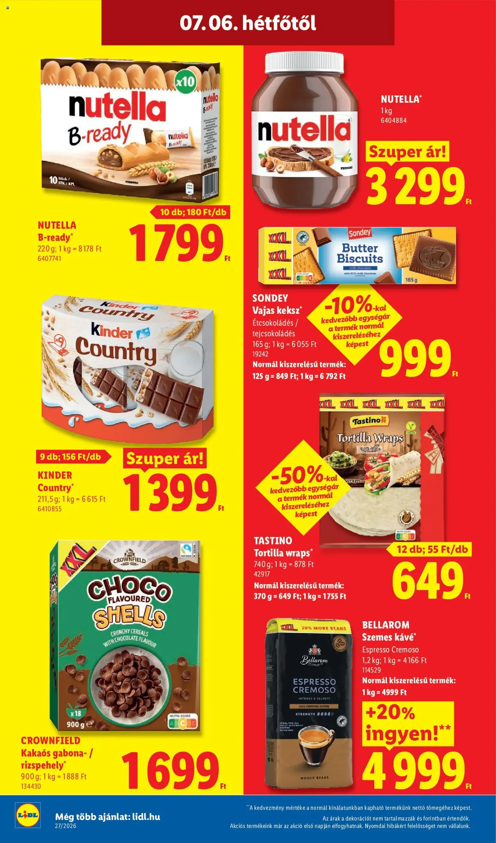 Lidl akciós újság - 2026.07.02. érvényes szórólap 80 oldal 86 oldalból