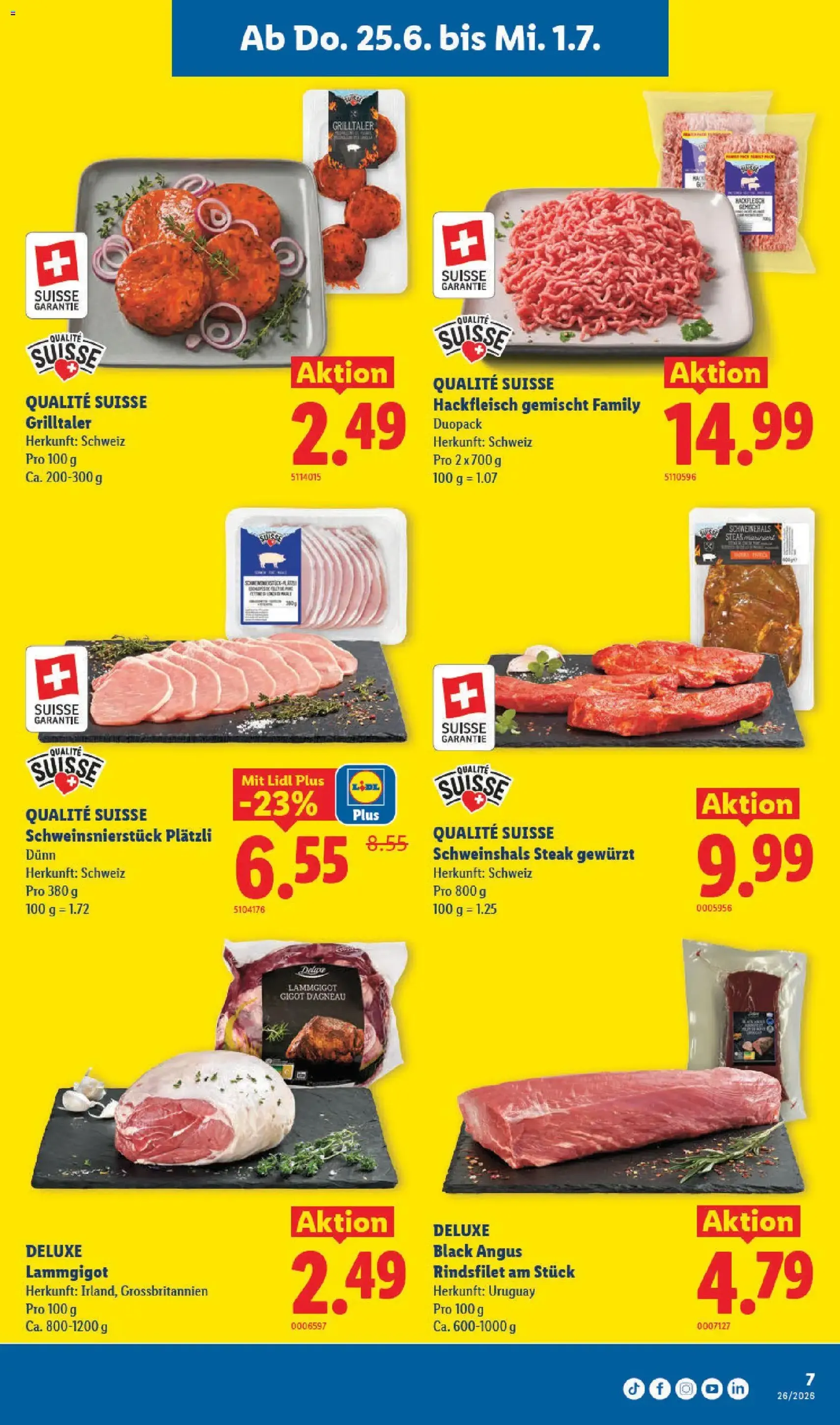 Lidl aktionen - Gültiger Prospekt ab 25.06.2026, Seite 9 von insgesamt 34
