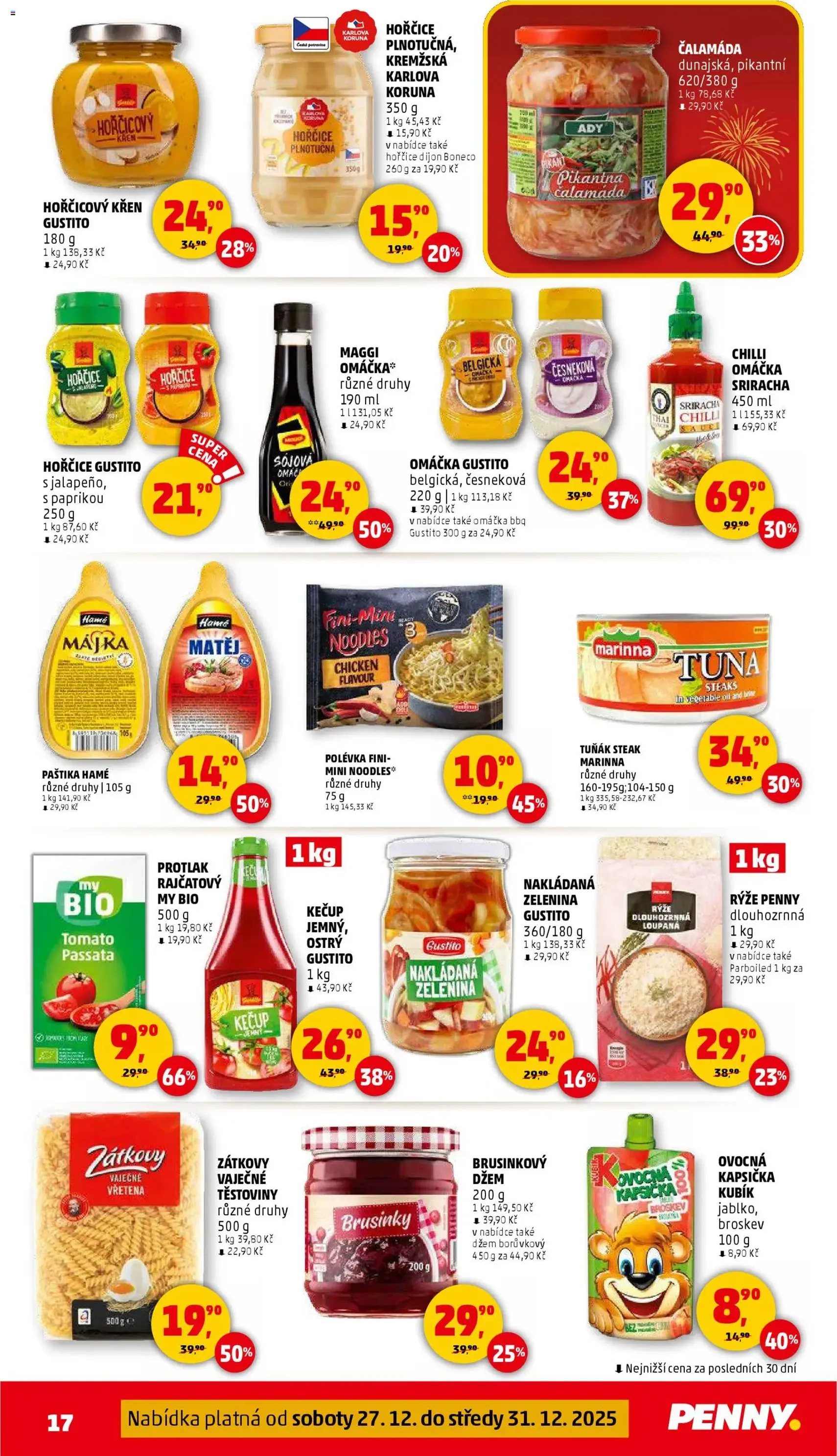Penny Market leták - Čtvrtečník - platný leták od 27.12.2025 strana 17 z 28