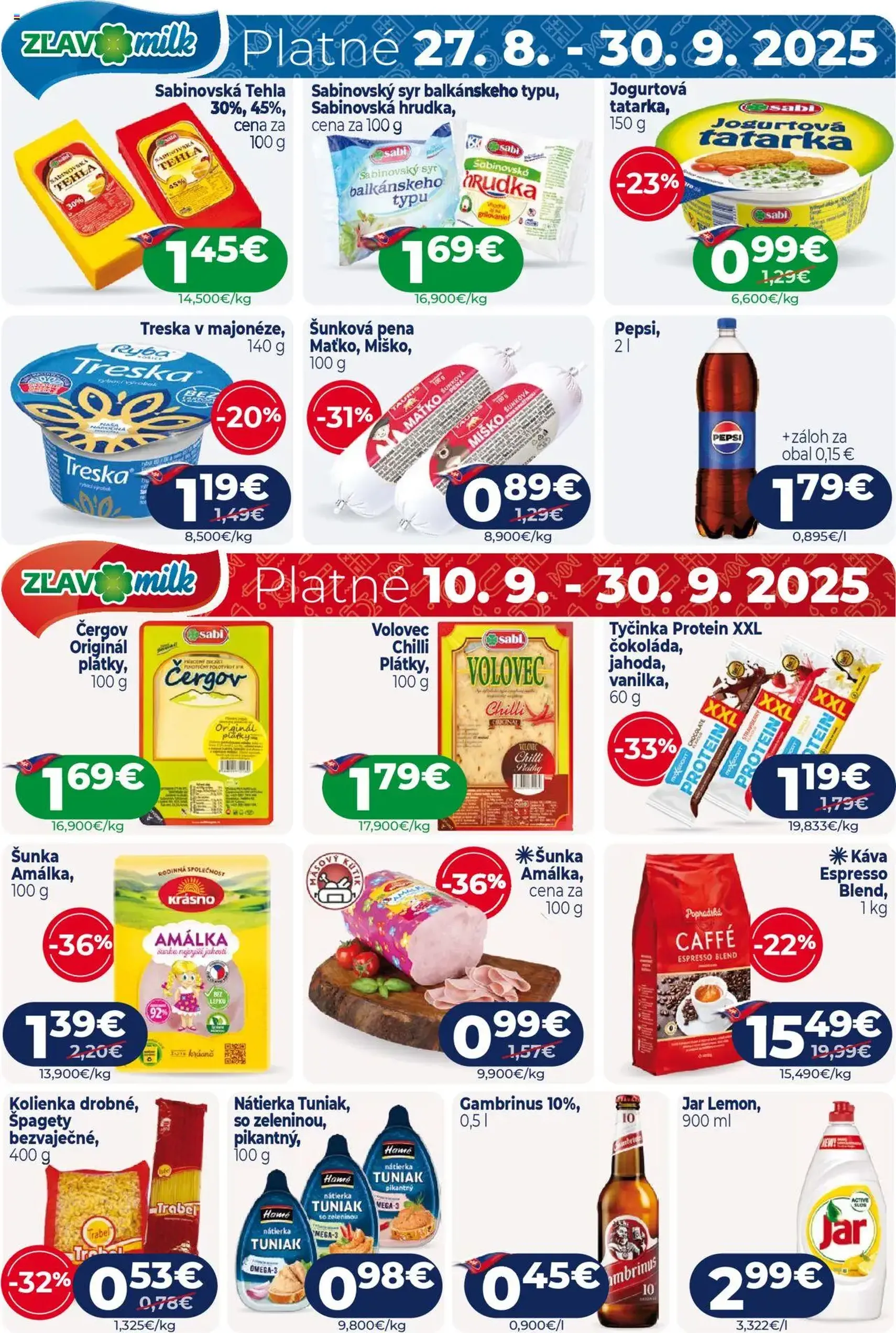 Milk Agro Leták - platný leták od 10.09.2025 strana 12 z 12 Milk Agro Leták - platný leták od 10.09.2025 strana 12 z 12