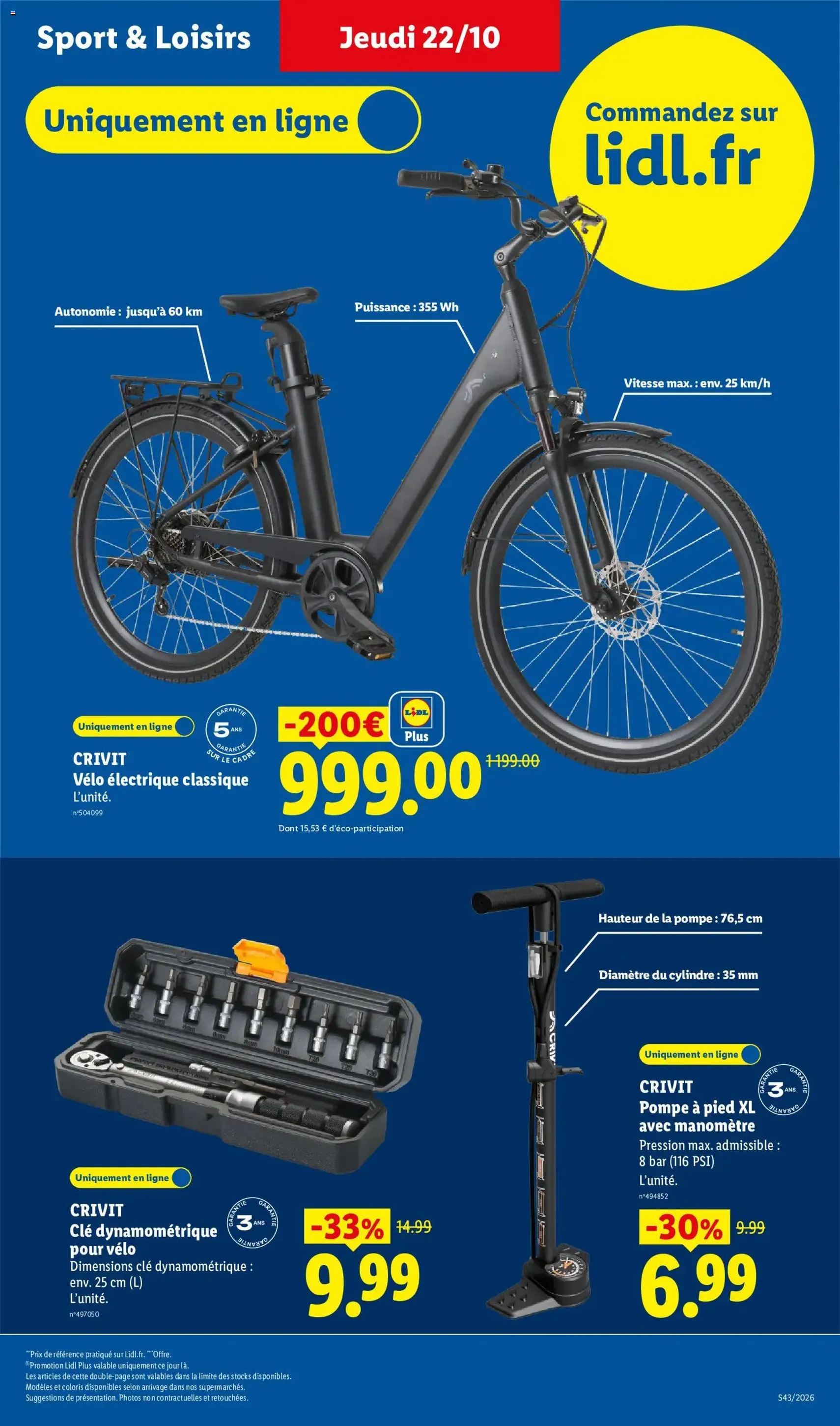 LIDL catalogue - brochure valable à partir du 22/10/2026, page 40 sur 66