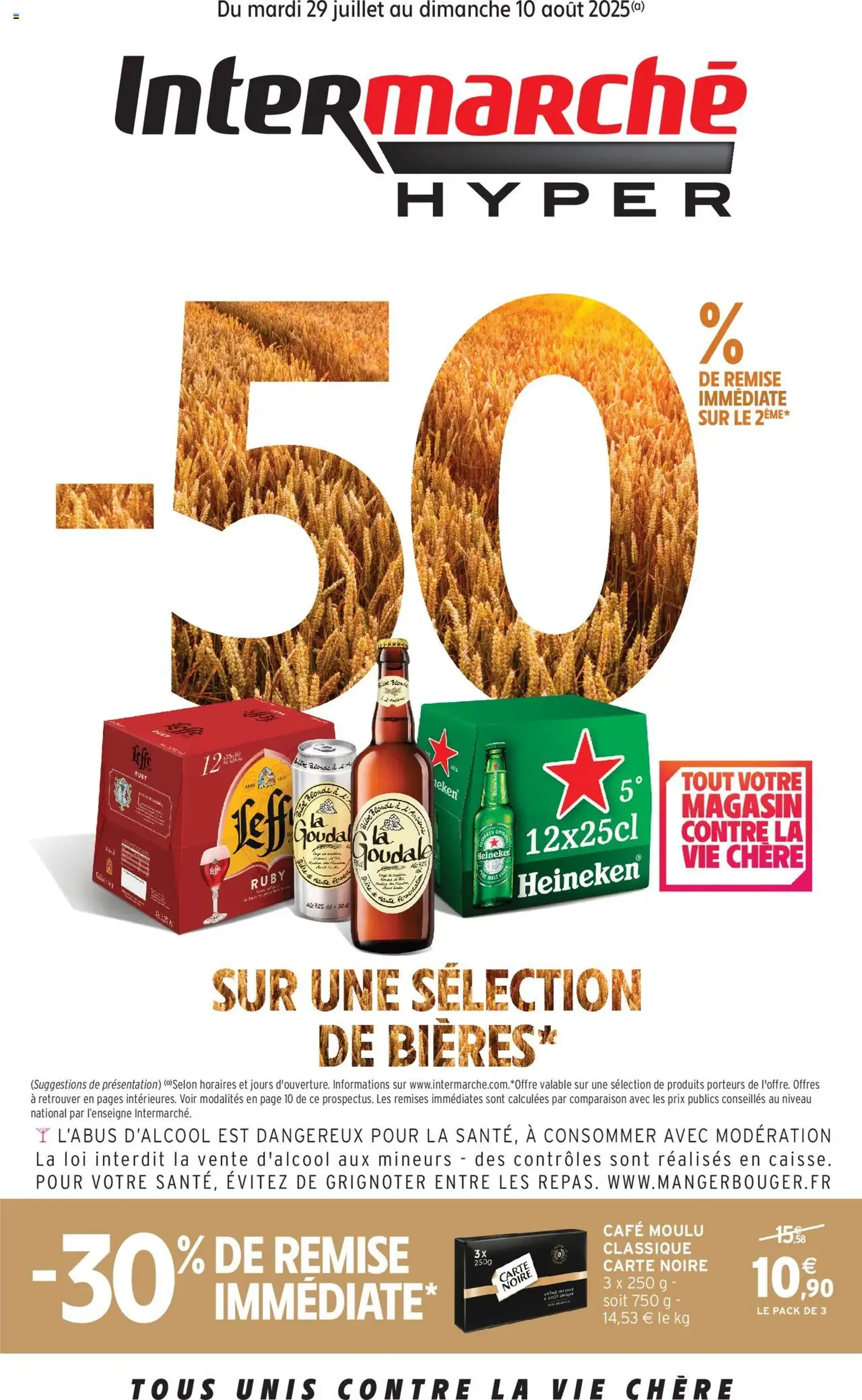 Intermarché catalogue semaine 30 - brochure valable à partir du 29/07/2025, page 1 sur 32 Intermarché catalogue semaine 30 - brochure valable à partir du 29/07/2025, page 1 sur 32