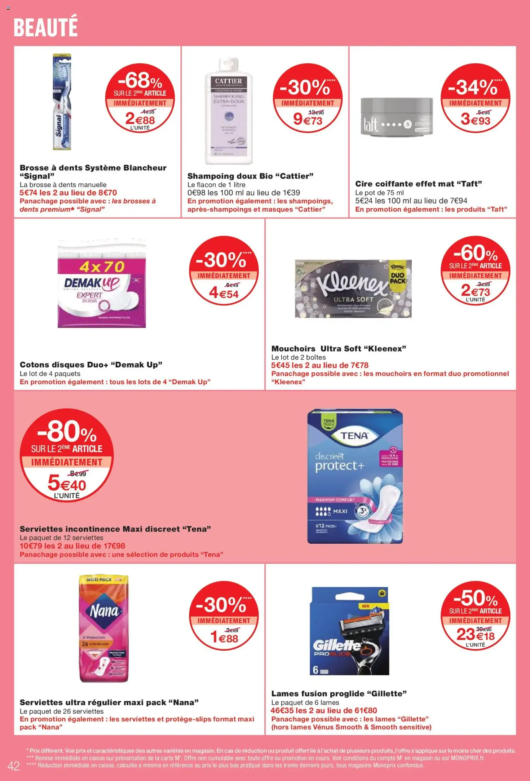 Monoprix catalogue - brochure valable à partir du 08/04/2026, page 42 sur 50