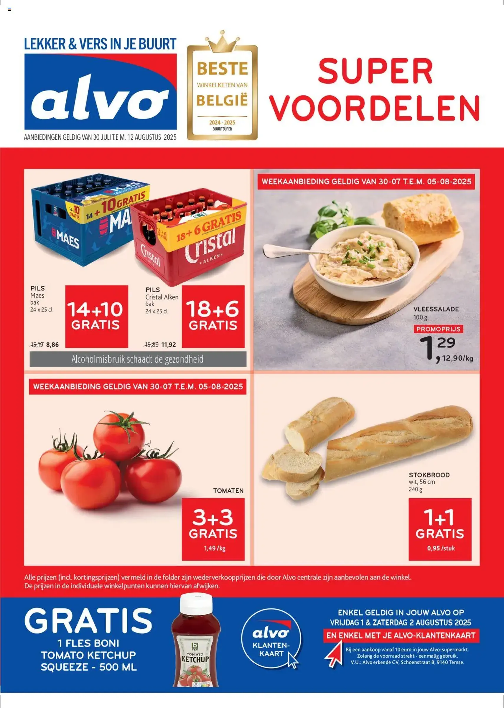 Alvo folder - geldige folder vanaf 30/07/2025 pagina 1 van 12 Alvo folder - geldige folder vanaf 30/07/2025 pagina 1 van 12