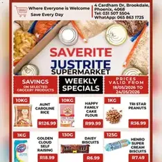 Saverite Specials - Flyer preview valid from 18/05/2026