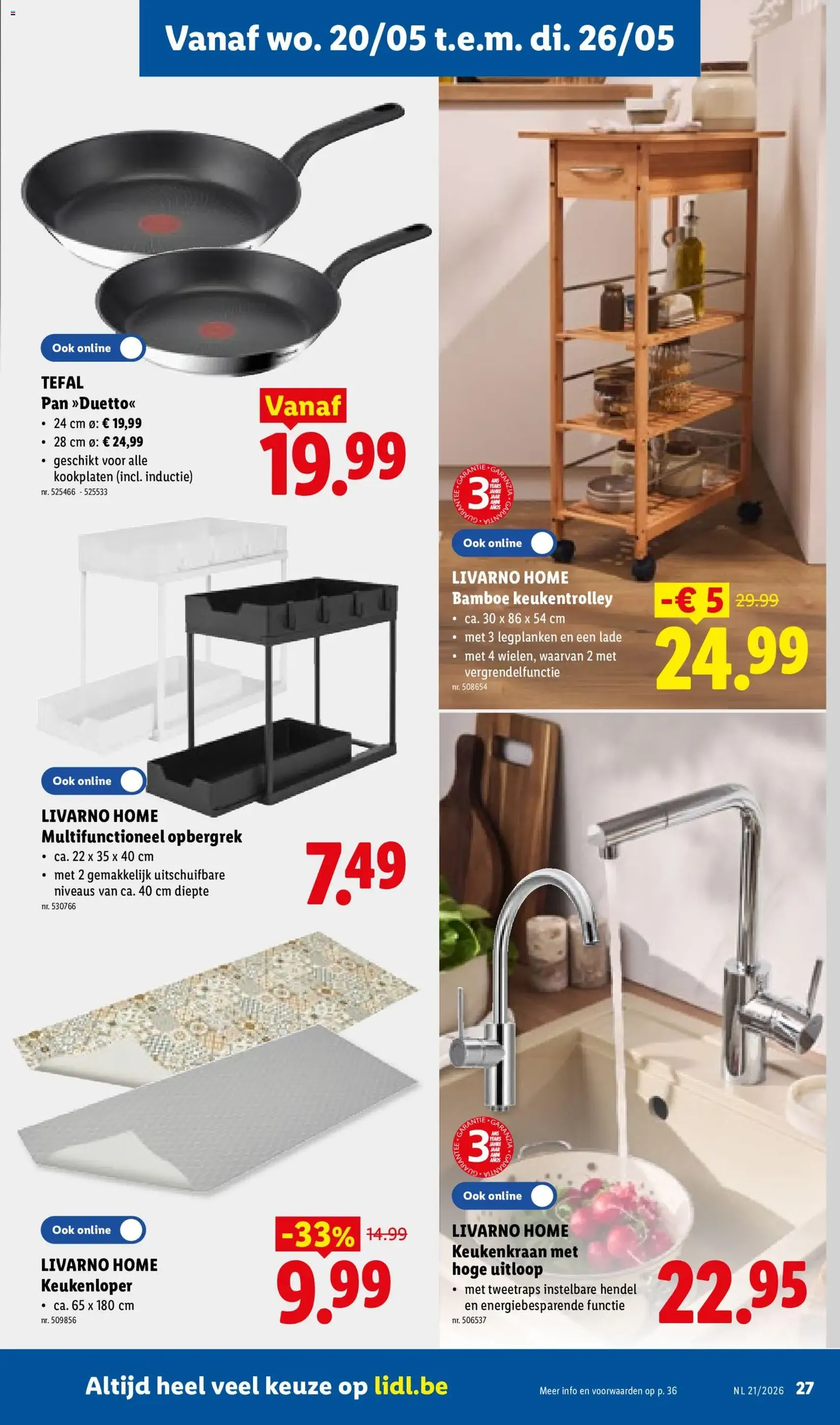 Lidl Folder week 21 - geldige folder vanaf 18/05/2026 pagina 27 van 36